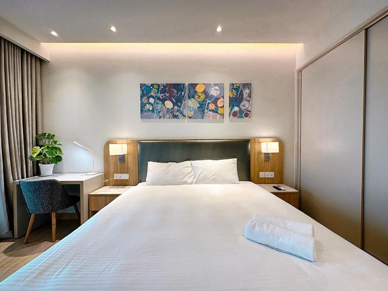 Bed in D1 Mension - Zenity Luxury Apartment - Saigon Centre