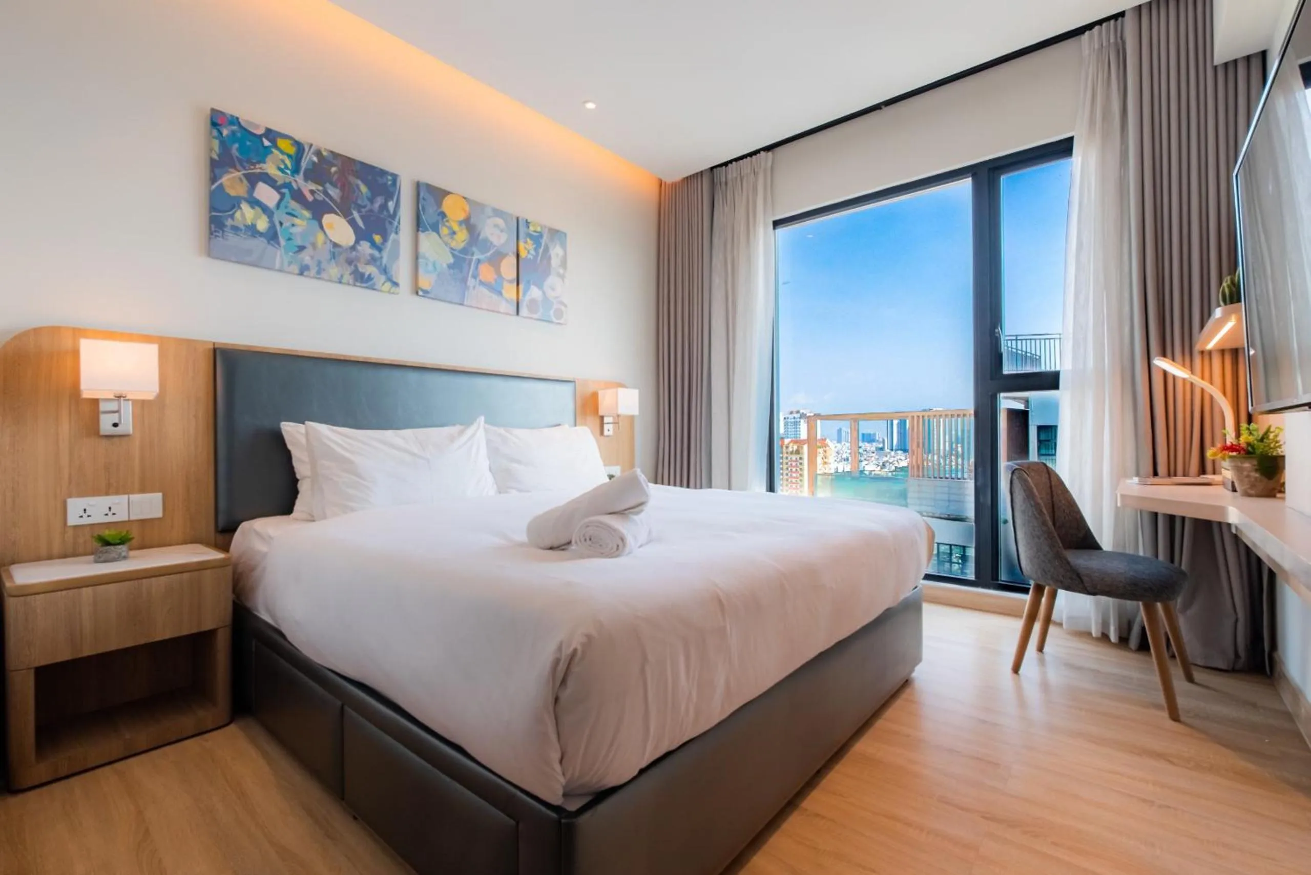 Bed in D1 Mension - Zenity Luxury Apartment - Saigon Centre