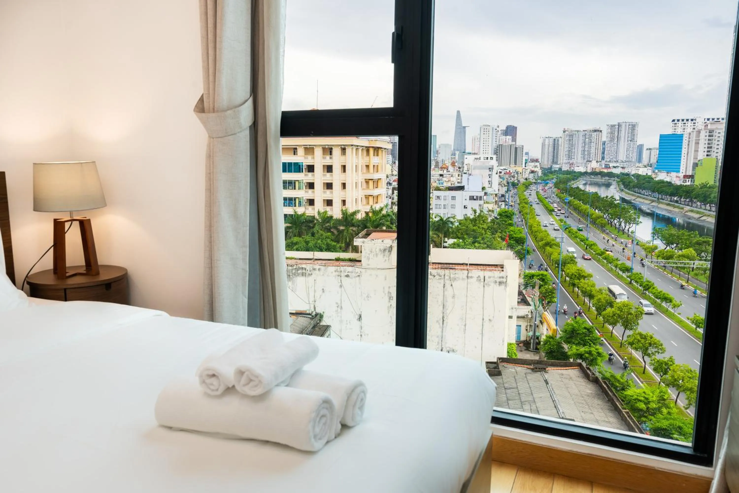 Bed in D1 Mension - Zenity Luxury Apartment - Saigon Centre