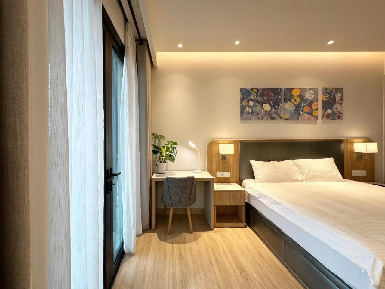 Bed in D1 Mension - Zenity Luxury Apartment - Saigon Centre