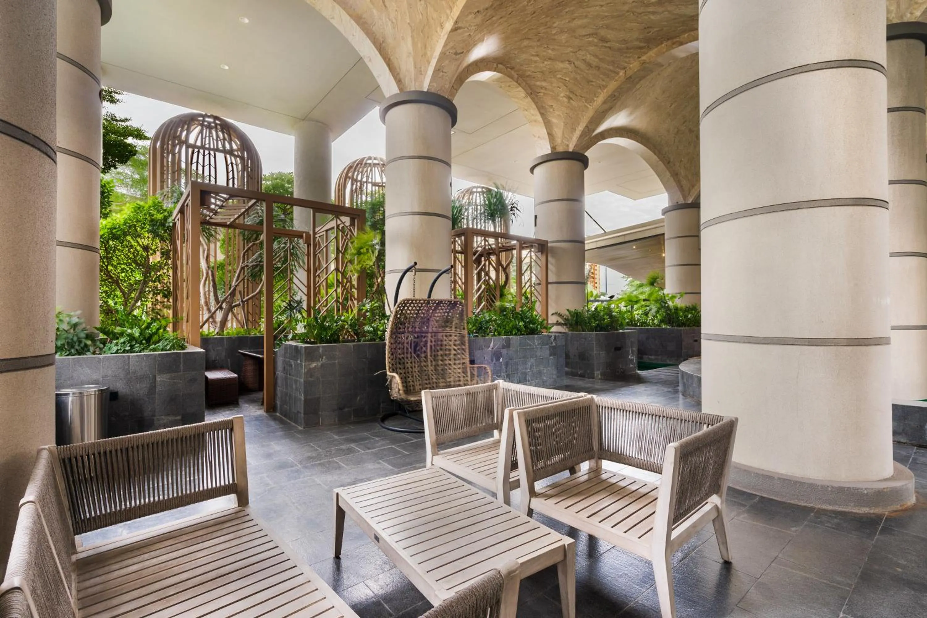 Seating area in D1 Mension - Zenity Luxury Apartment - Saigon Centre