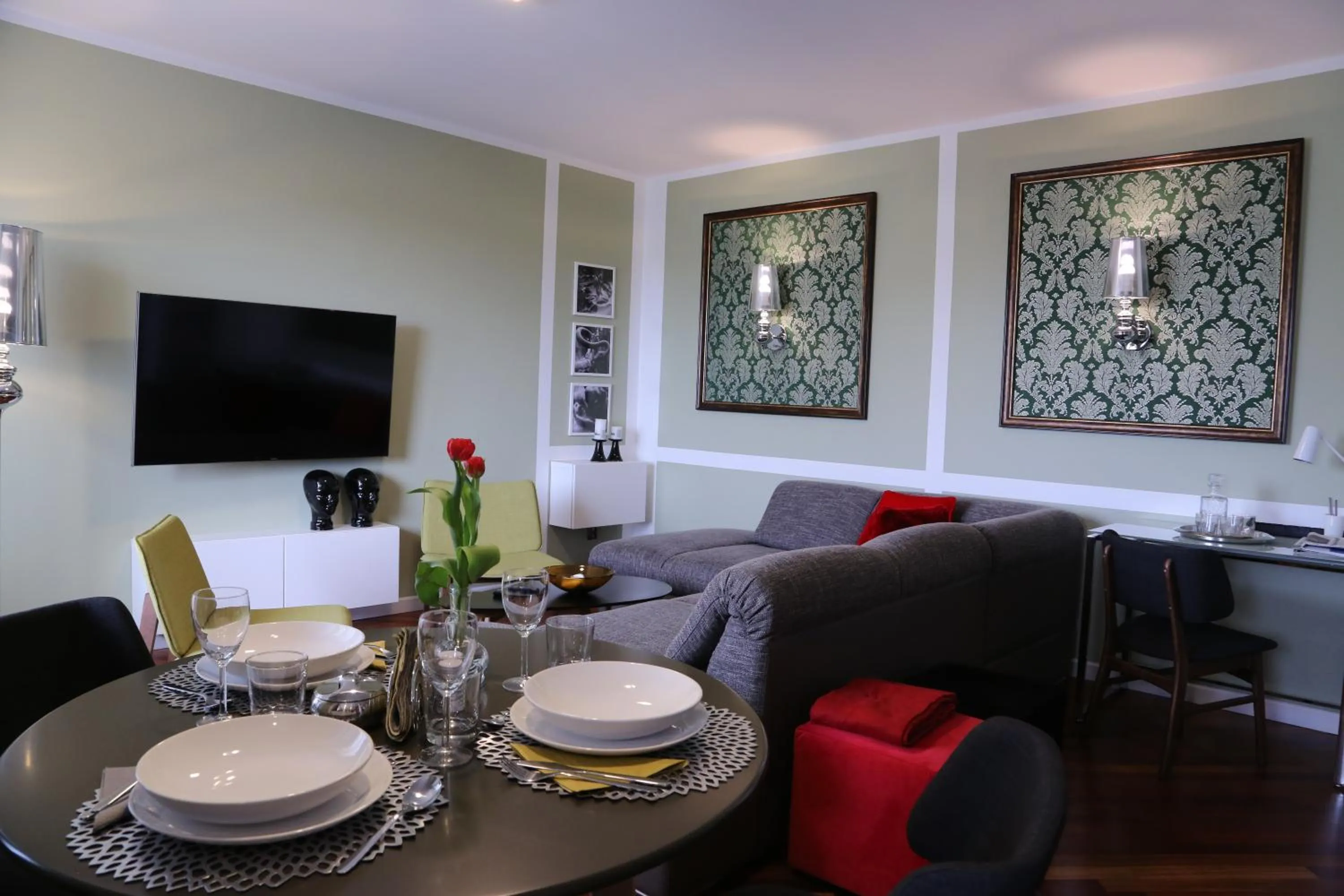 Living room in Apartamenty Bohaterów Kragujewca 6