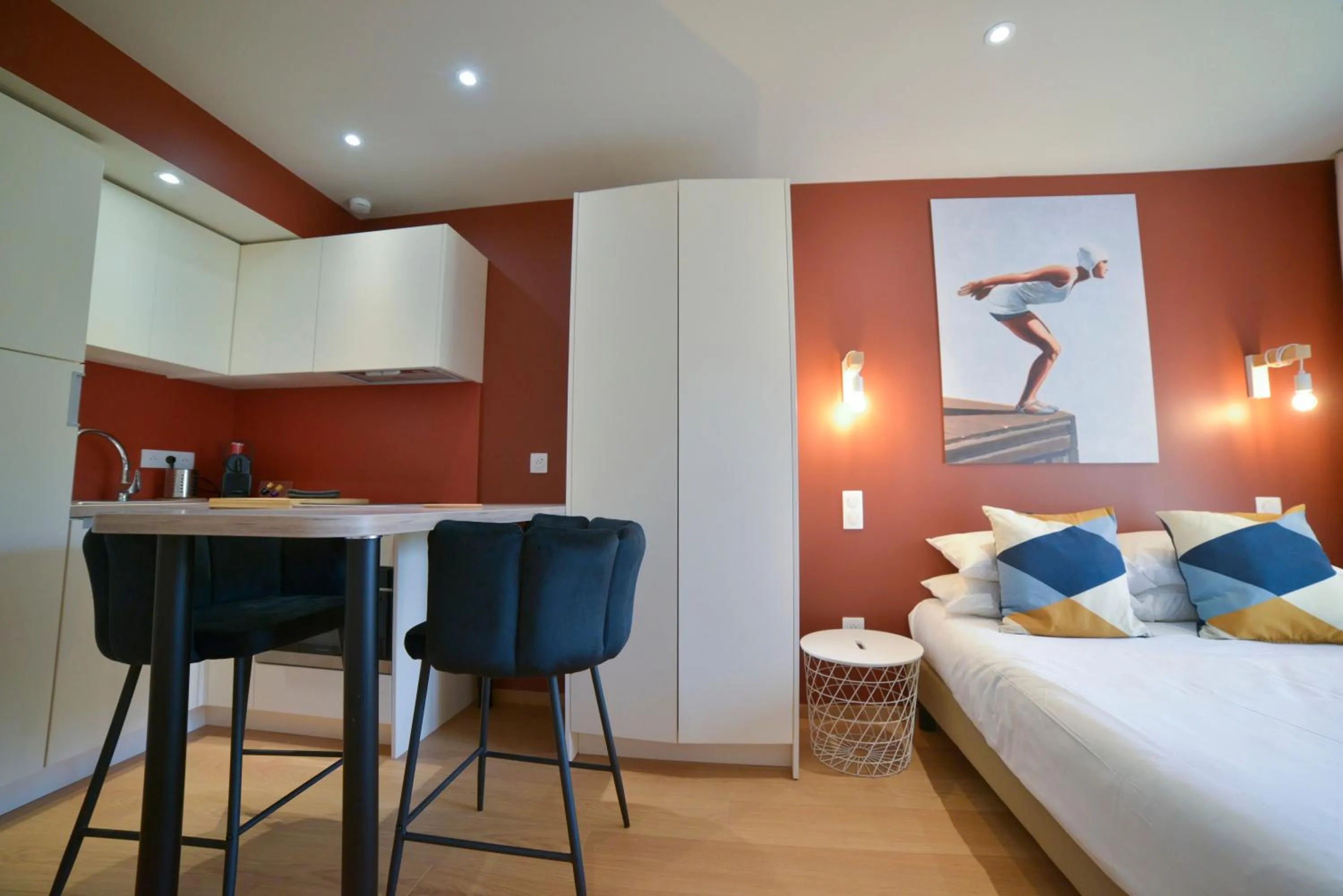 Bed in Résidence Kaliopé