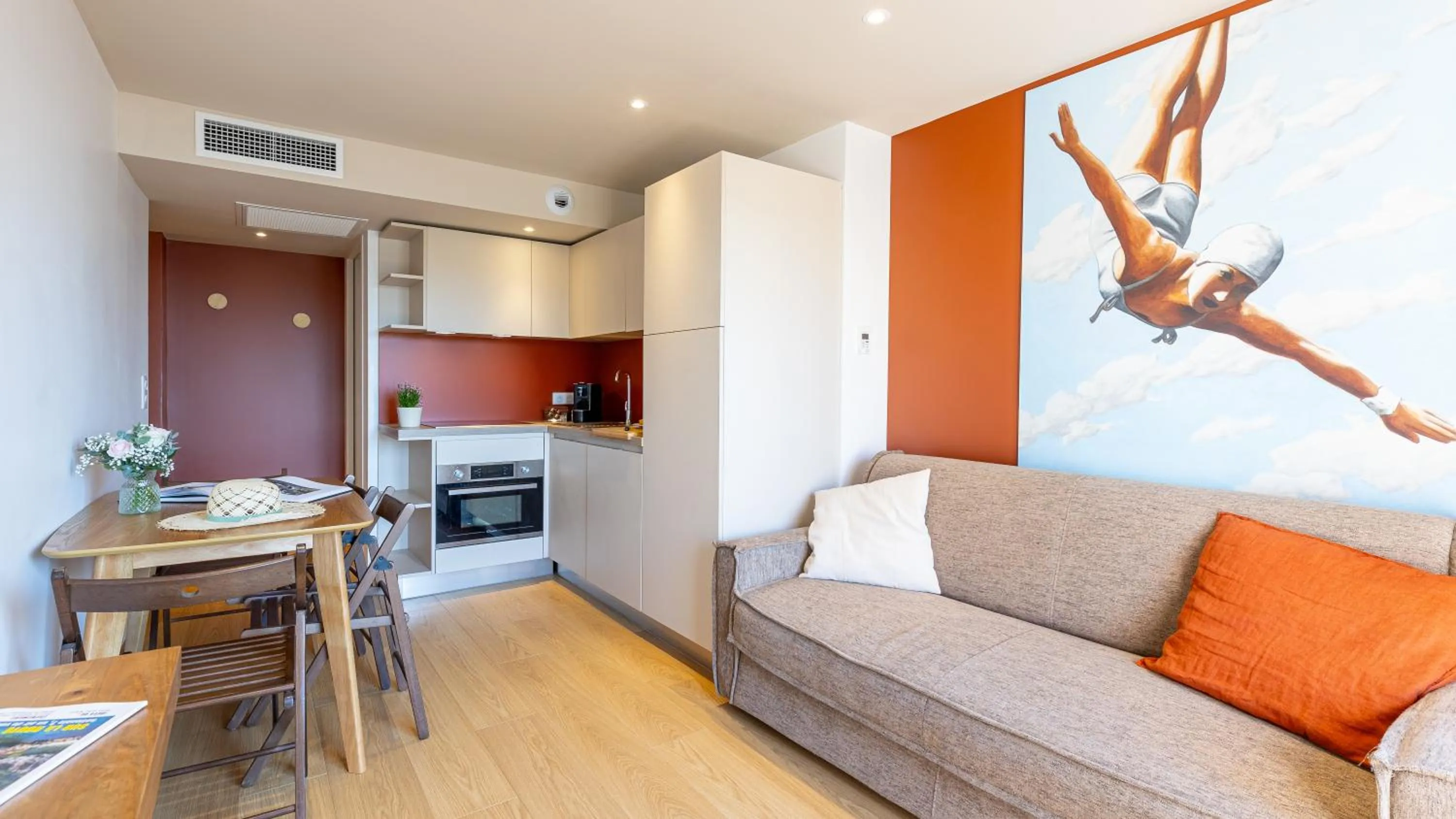 Kitchen or kitchenette in Résidence Kaliopé