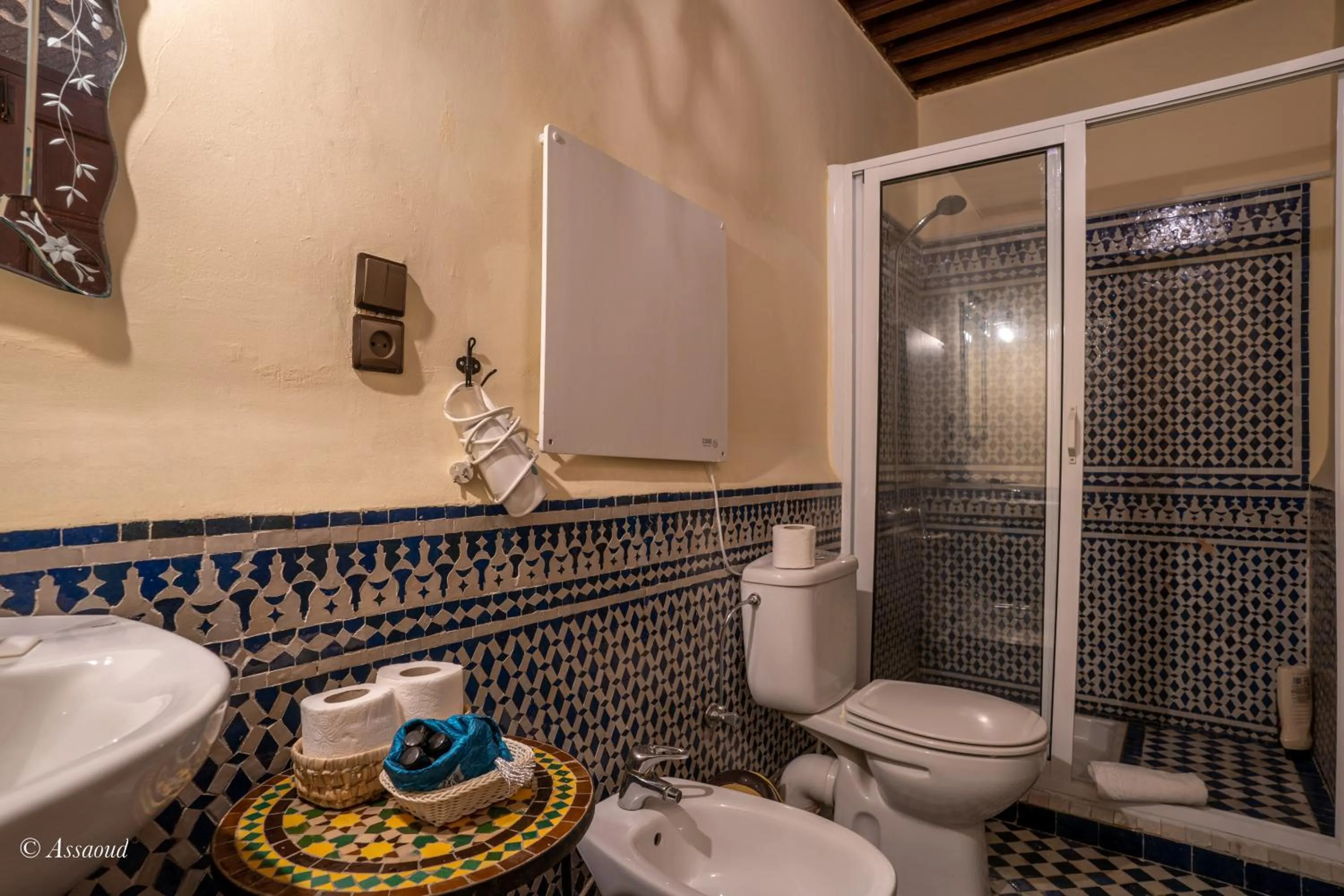 Bathroom in Riad Fes Palacete