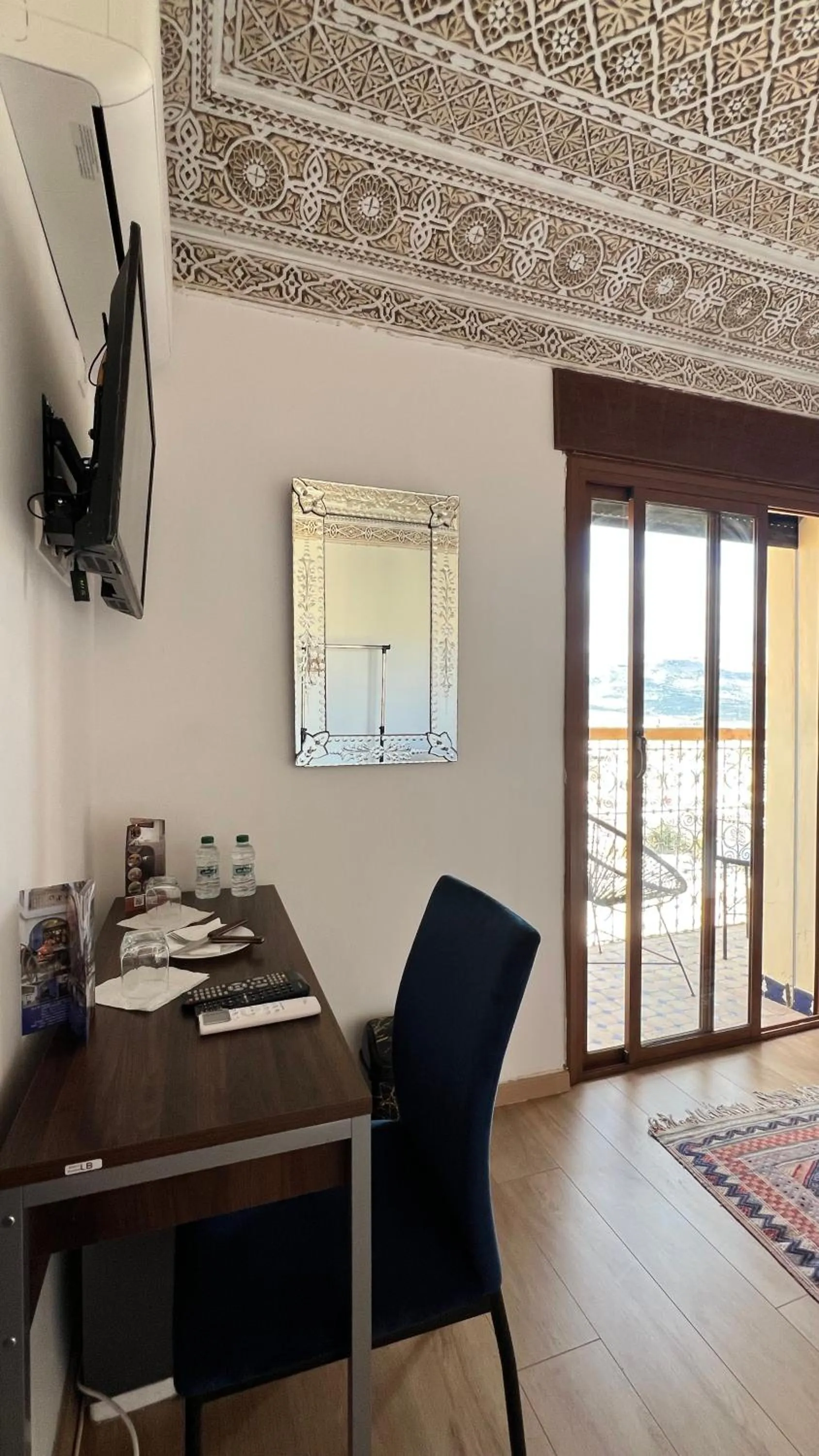 Seating area in Riad Fes Palacete