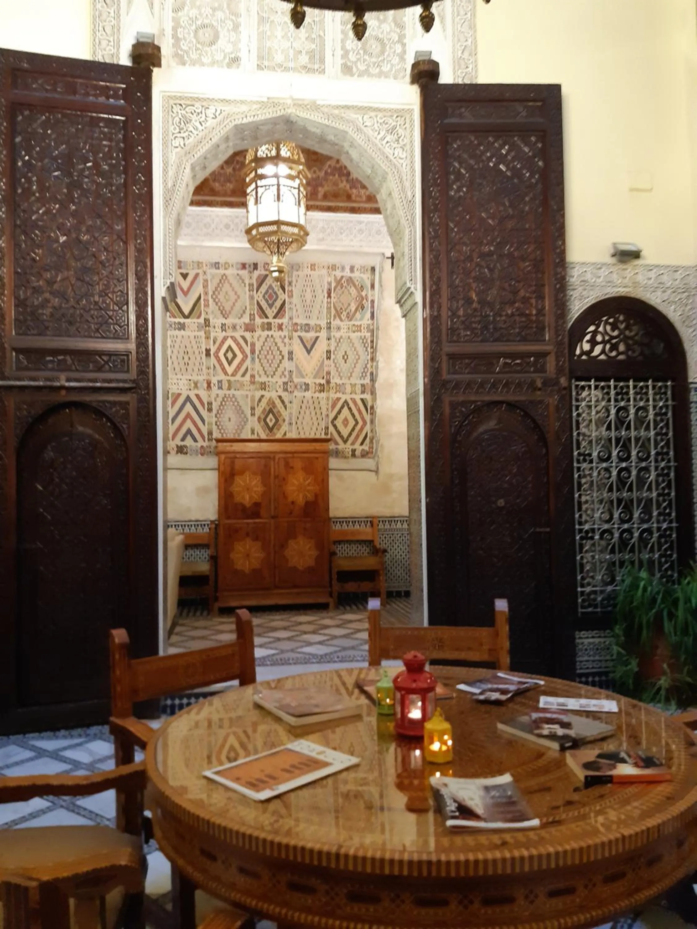 Lobby or reception in Riad Fes Palacete