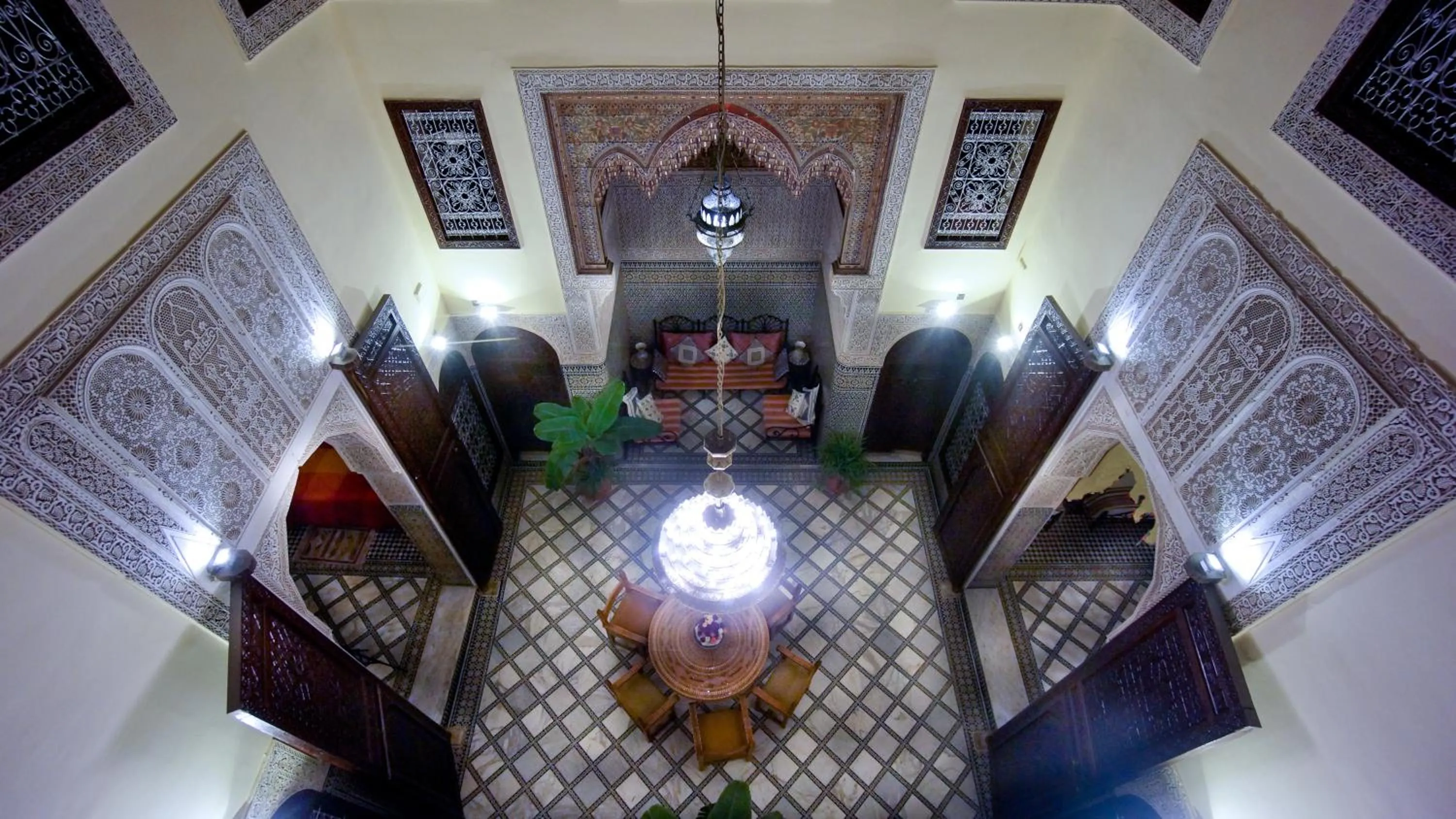 Lobby or reception in Riad Fes Palacete