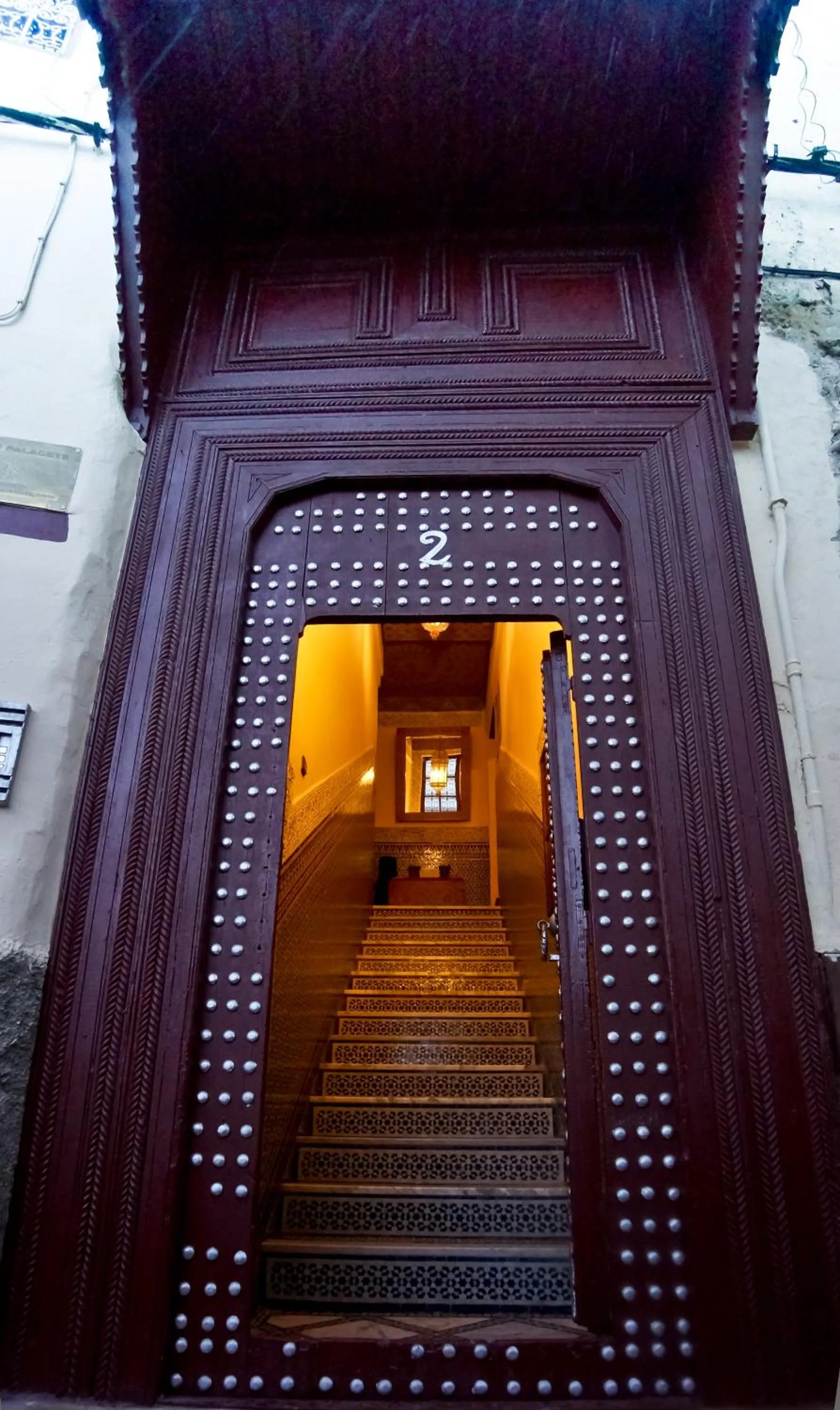 Facade/entrance in Riad Fes Palacete