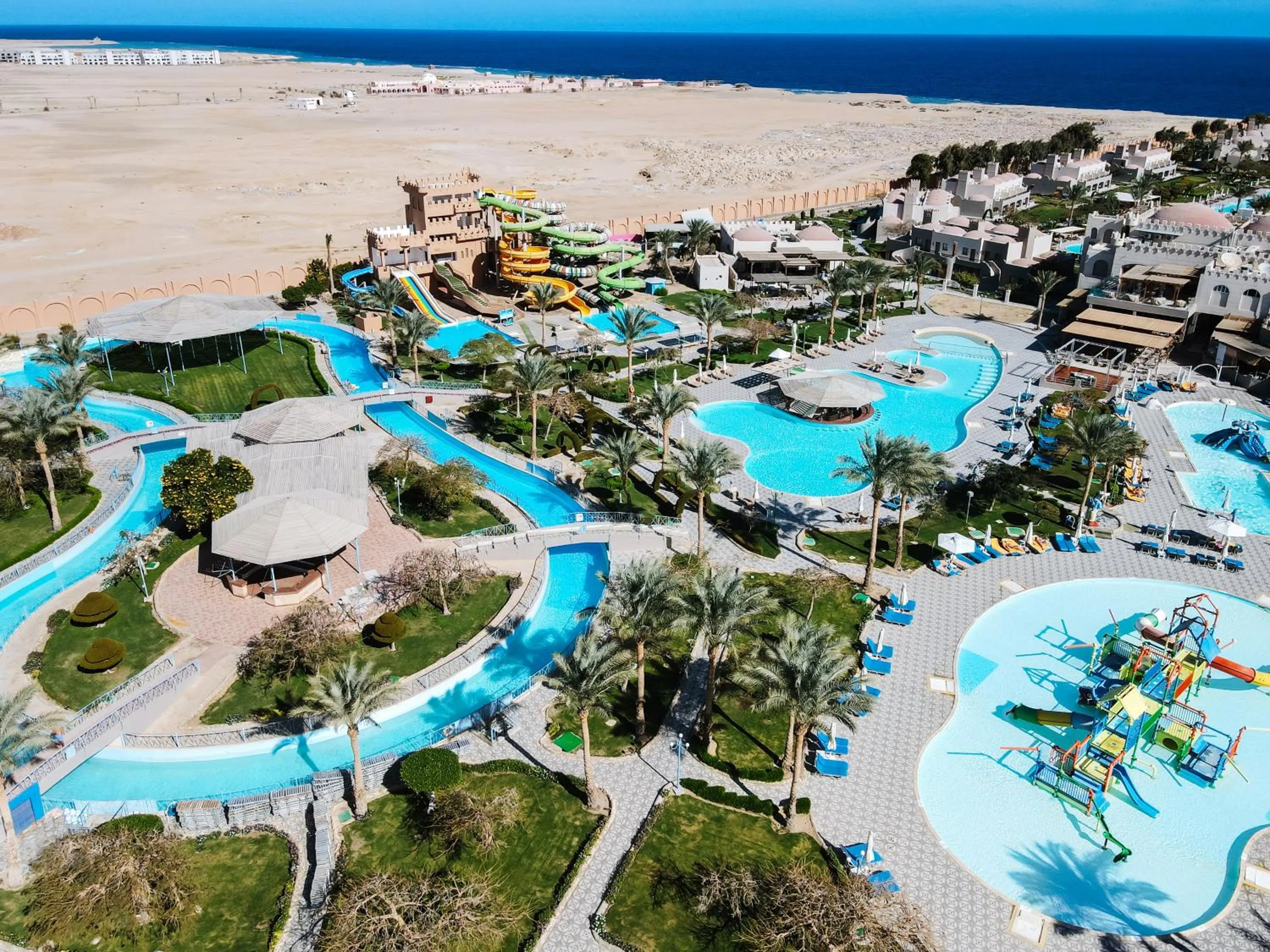 Aqua park in Sentido Akassia Beach