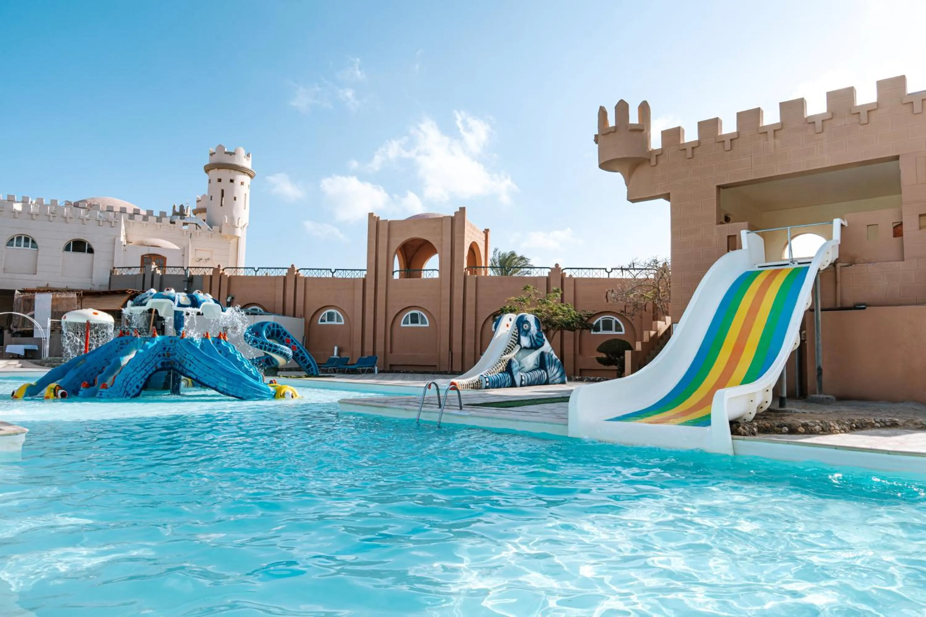 Aqua park in Sentido Akassia Beach