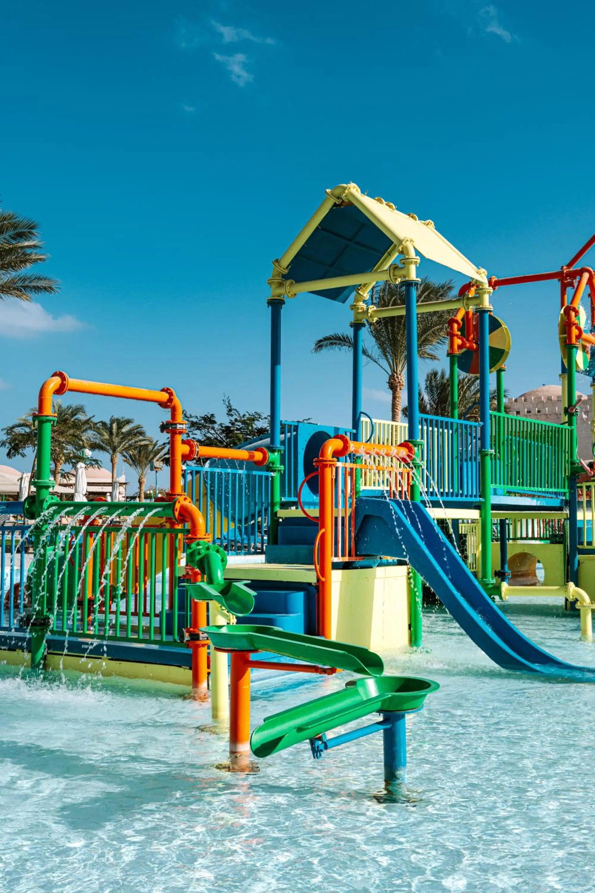 Aqua park in Sentido Akassia Beach