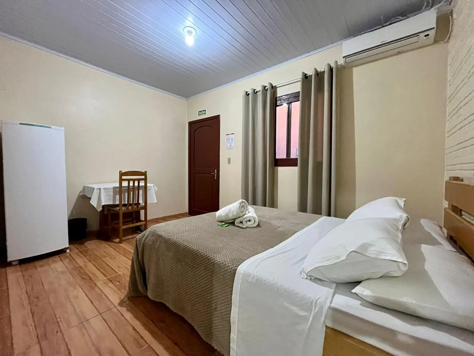 Bed in Pousada Barth