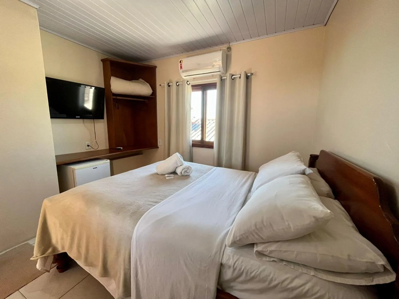 Bed in Pousada Barth