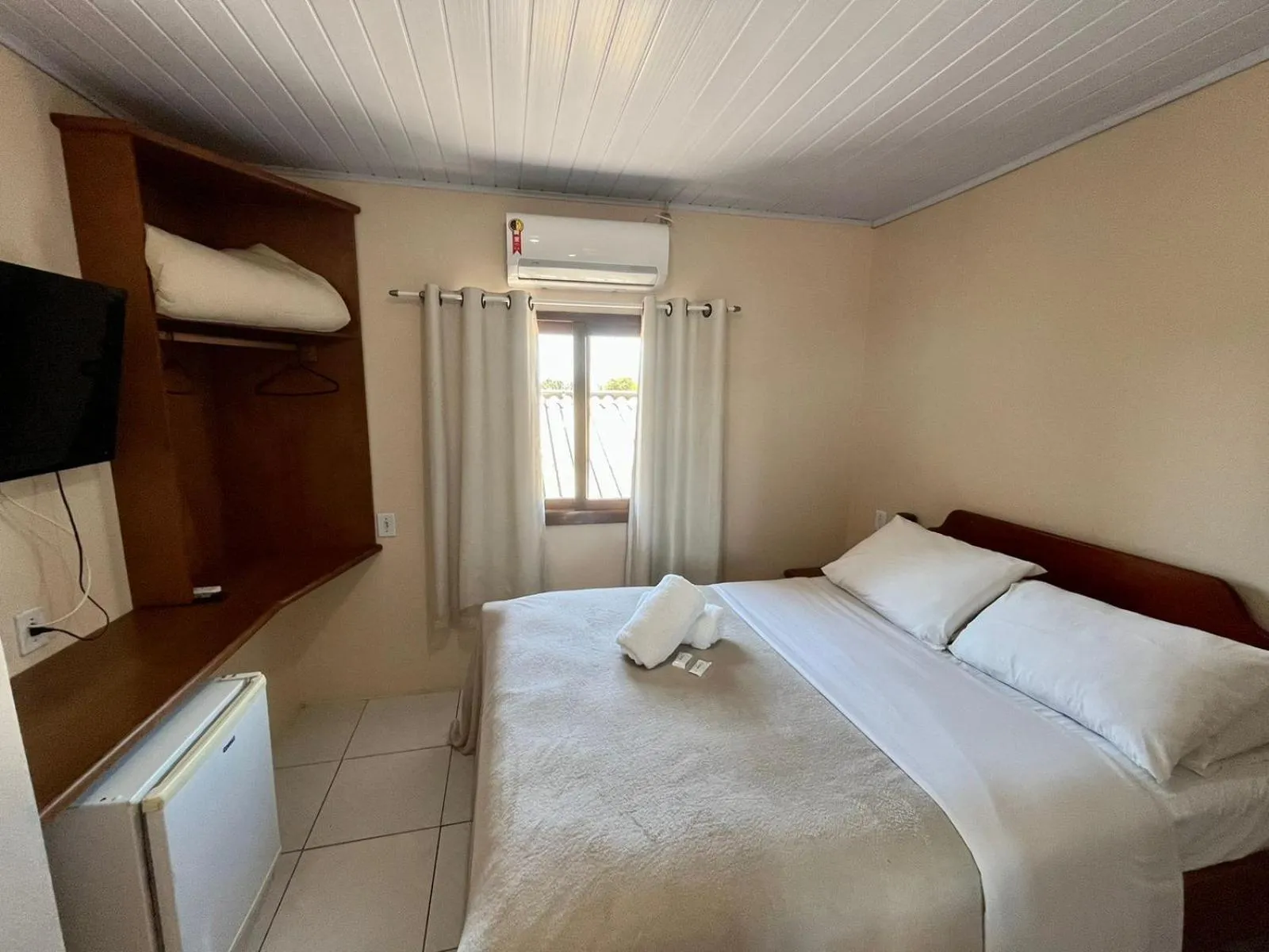 Bed in Pousada Barth