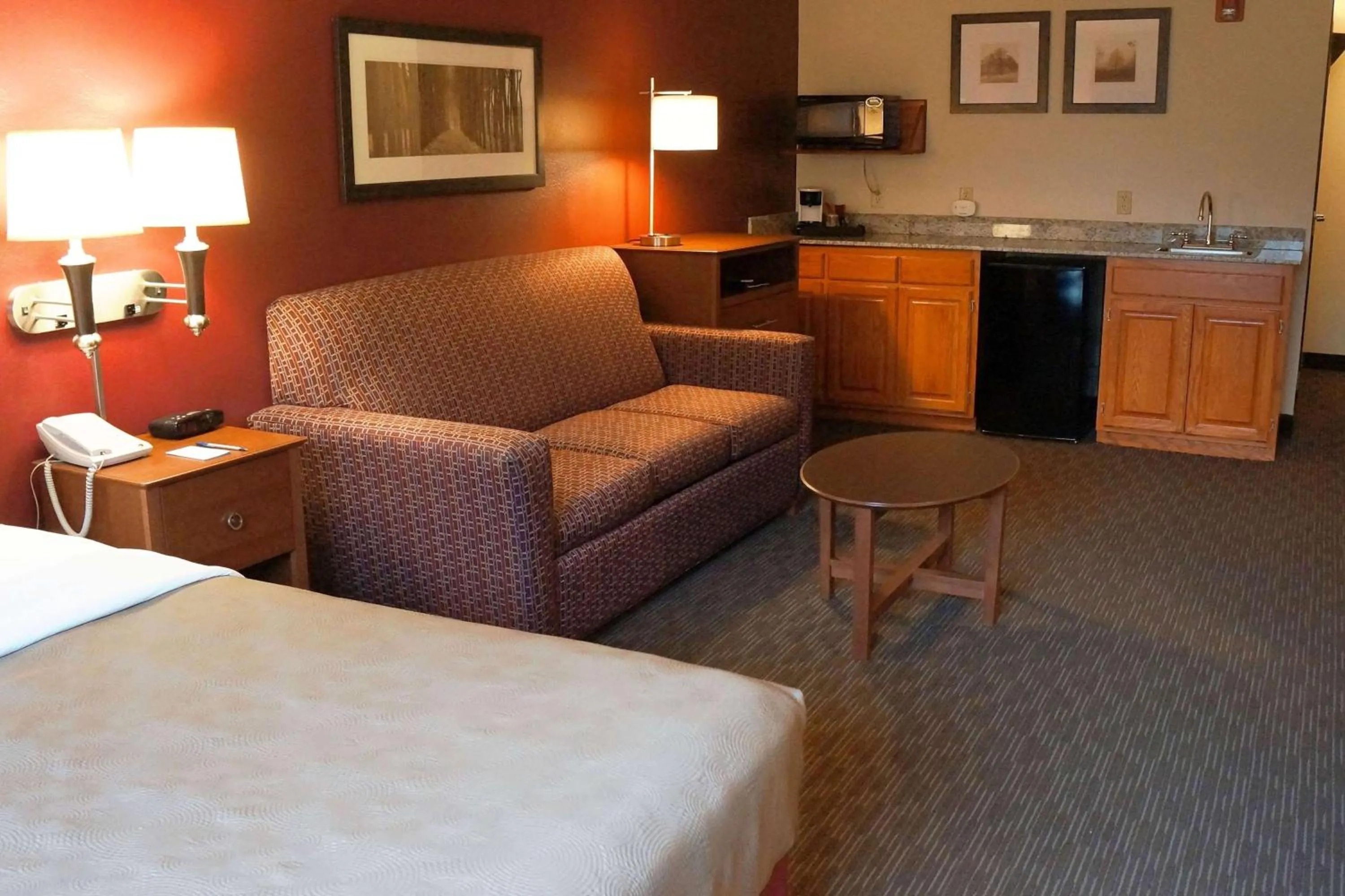 Bedroom in AmericInn by Wyndham Baldwin