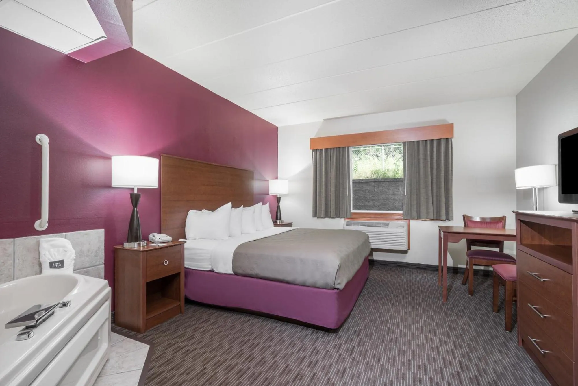 Day, Bed in AmericInn by Wyndham Baldwin