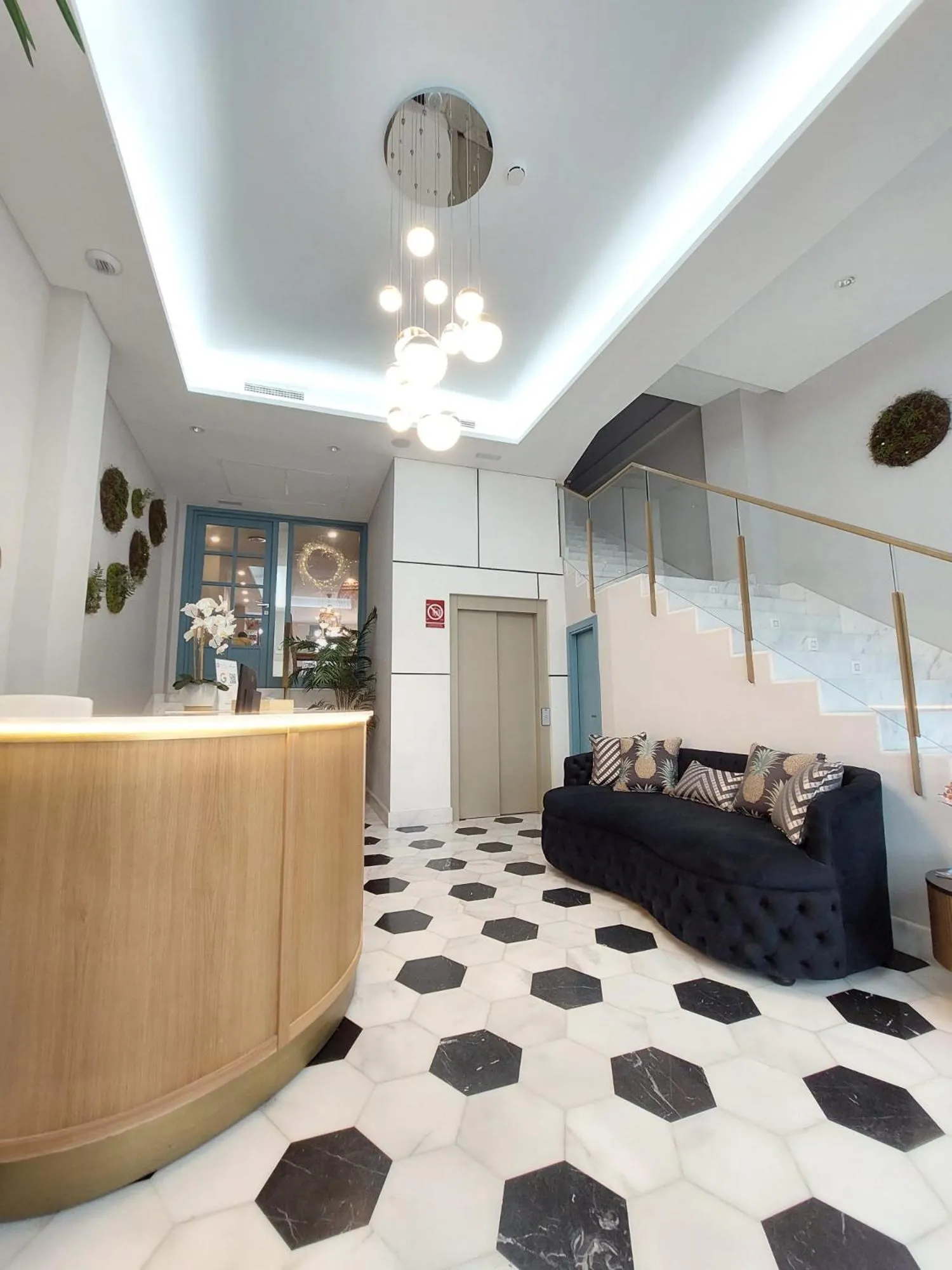 Lobby or reception in Hotel Boutique La Brisa del Mar