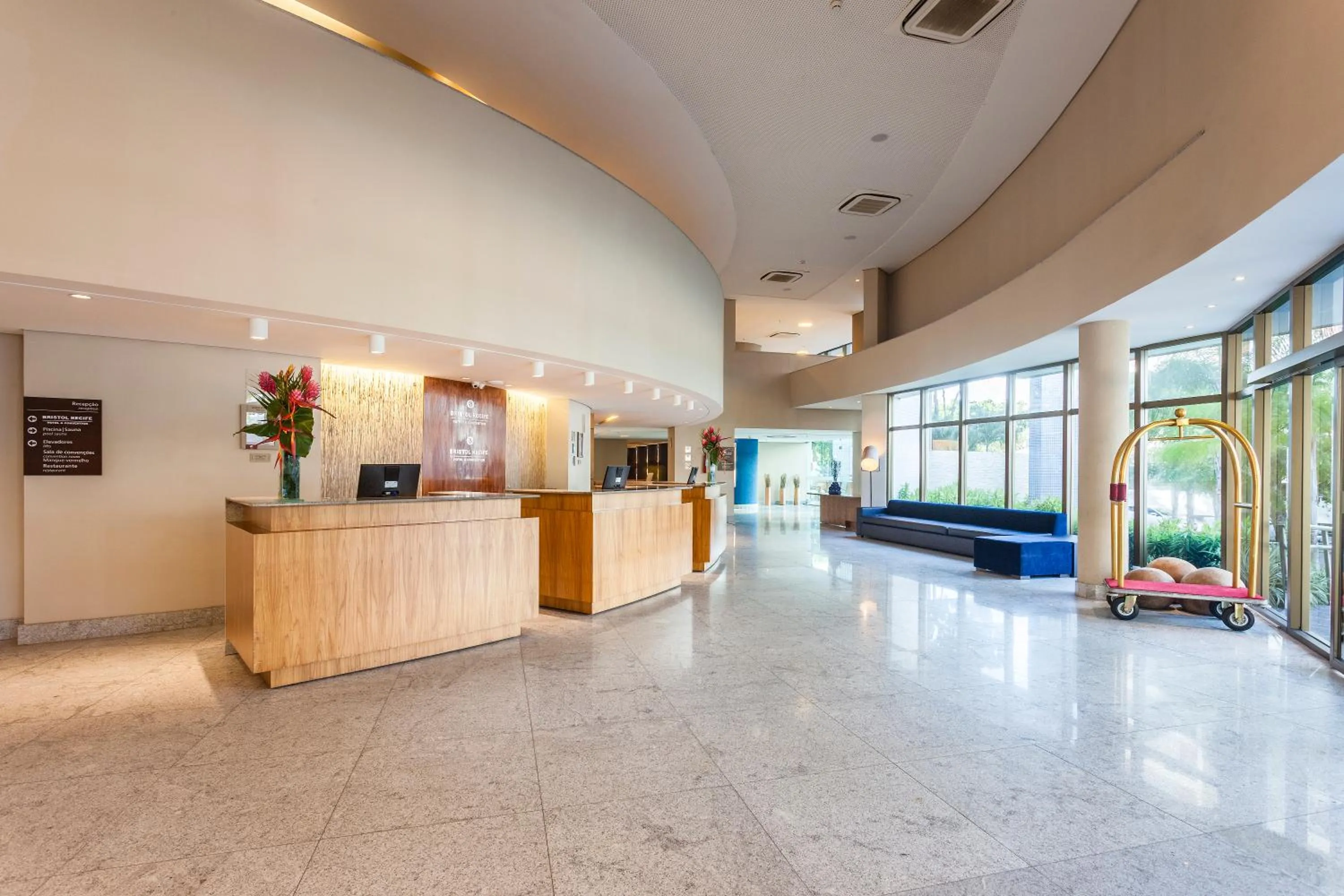 Lobby or reception in Beach Class Convention By MAI