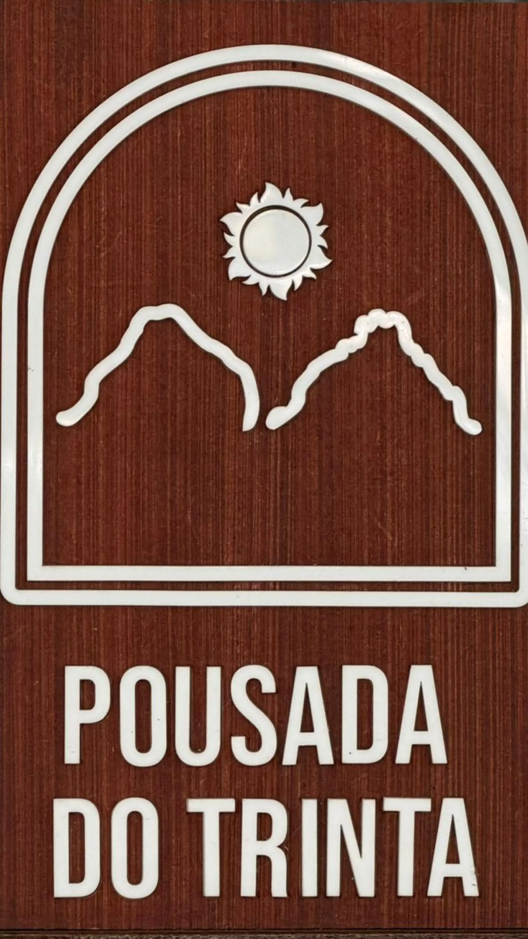 Logo/Certificate/Sign in Pousada do Trinta