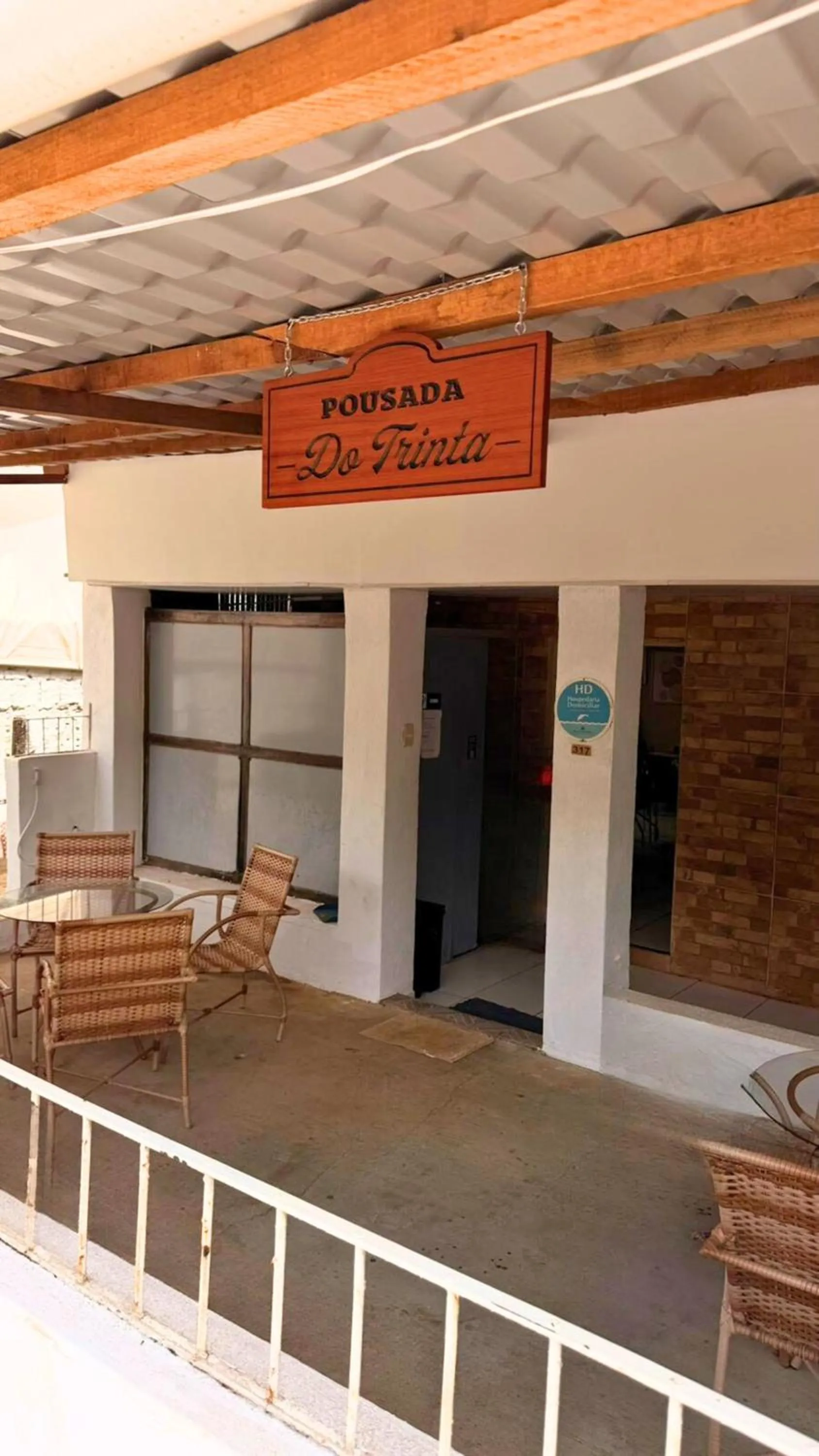 Facade/entrance in Pousada do Trinta