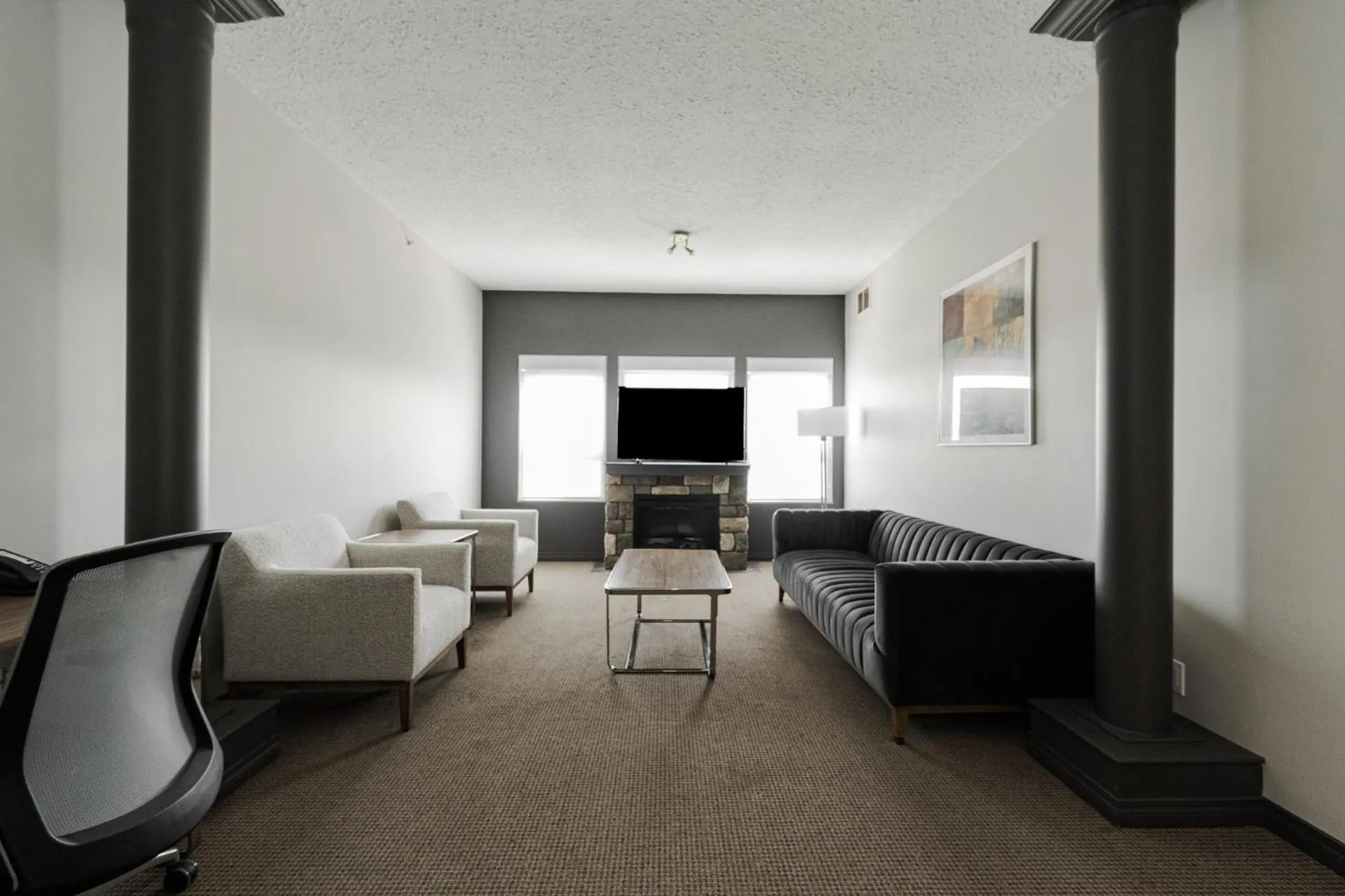 Living room in Premier Residence - Fort McMurray