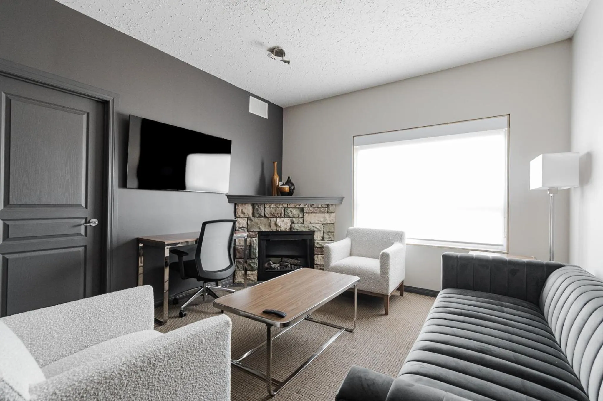 Living room in Premier Residence - Fort McMurray