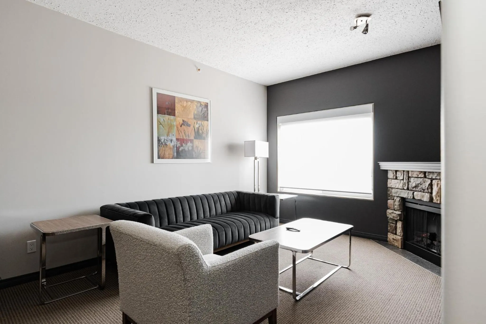 Living room in Premier Residence - Fort McMurray