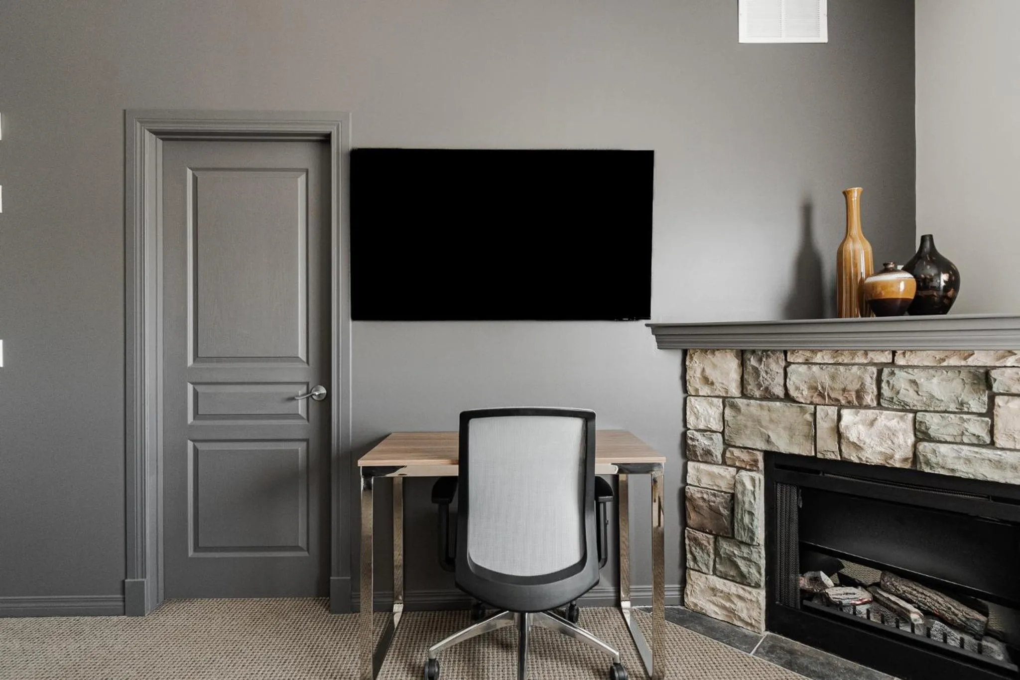 Living room in Premier Residence - Fort McMurray