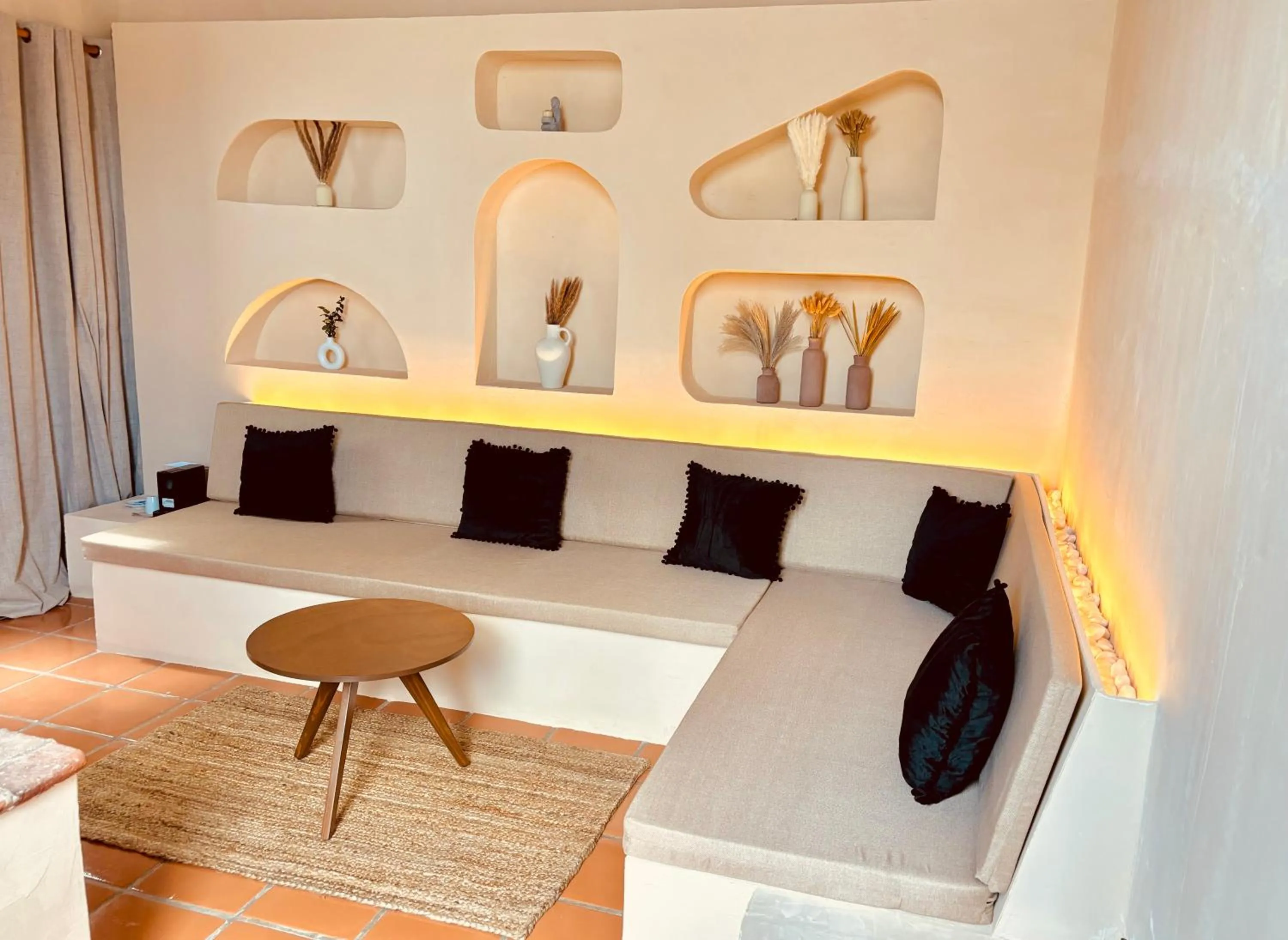 Living room in Mezcal Hotel