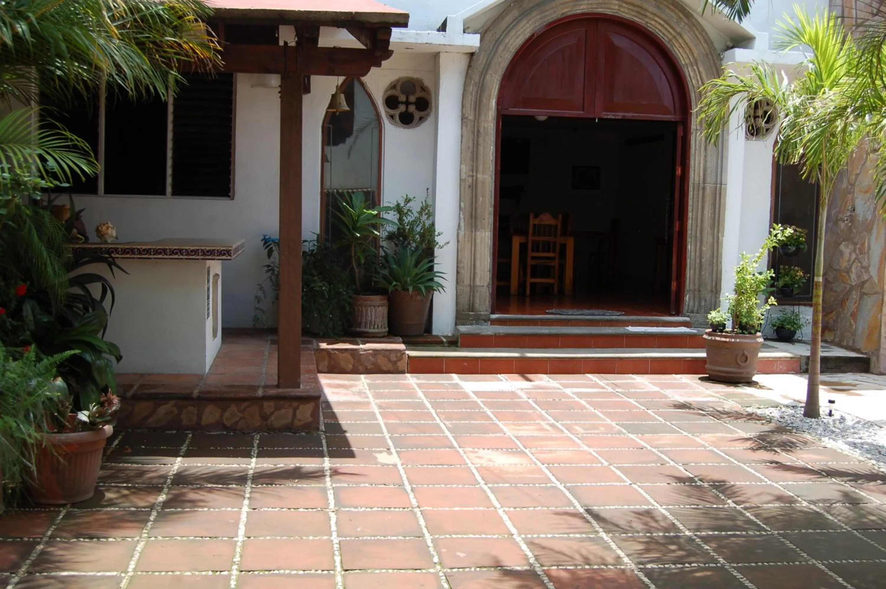 Property building in Posada Temazcal Santo Domingo