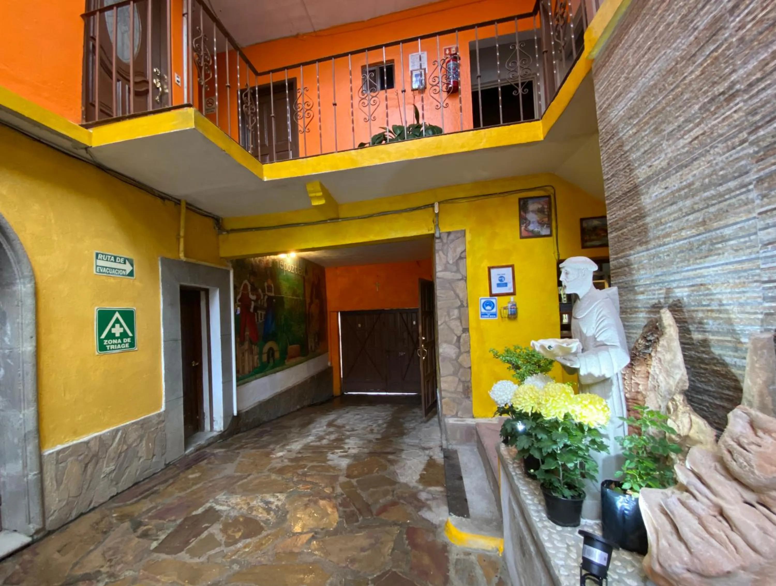 Property building in Posada Temazcal Santo Domingo