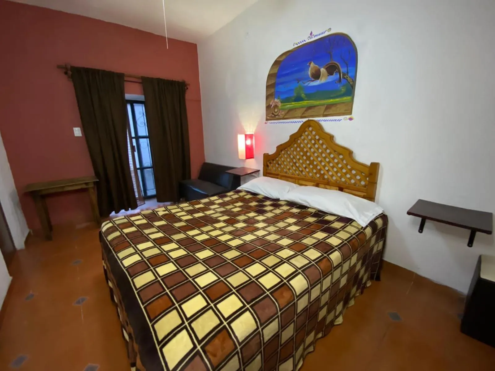 Bedroom, Bed in Posada Temazcal Santo Domingo