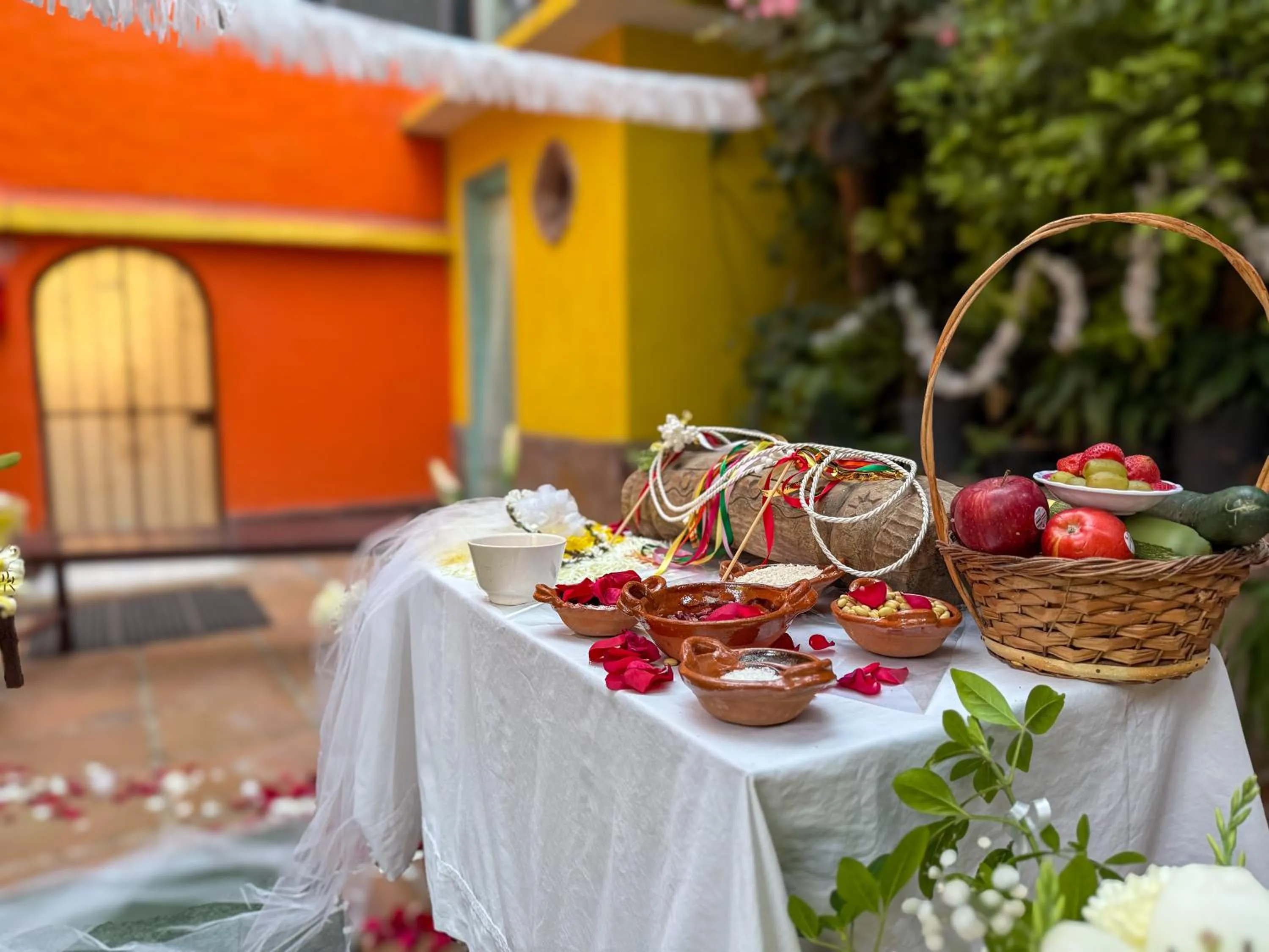 Food in Posada Temazcal Santo Domingo