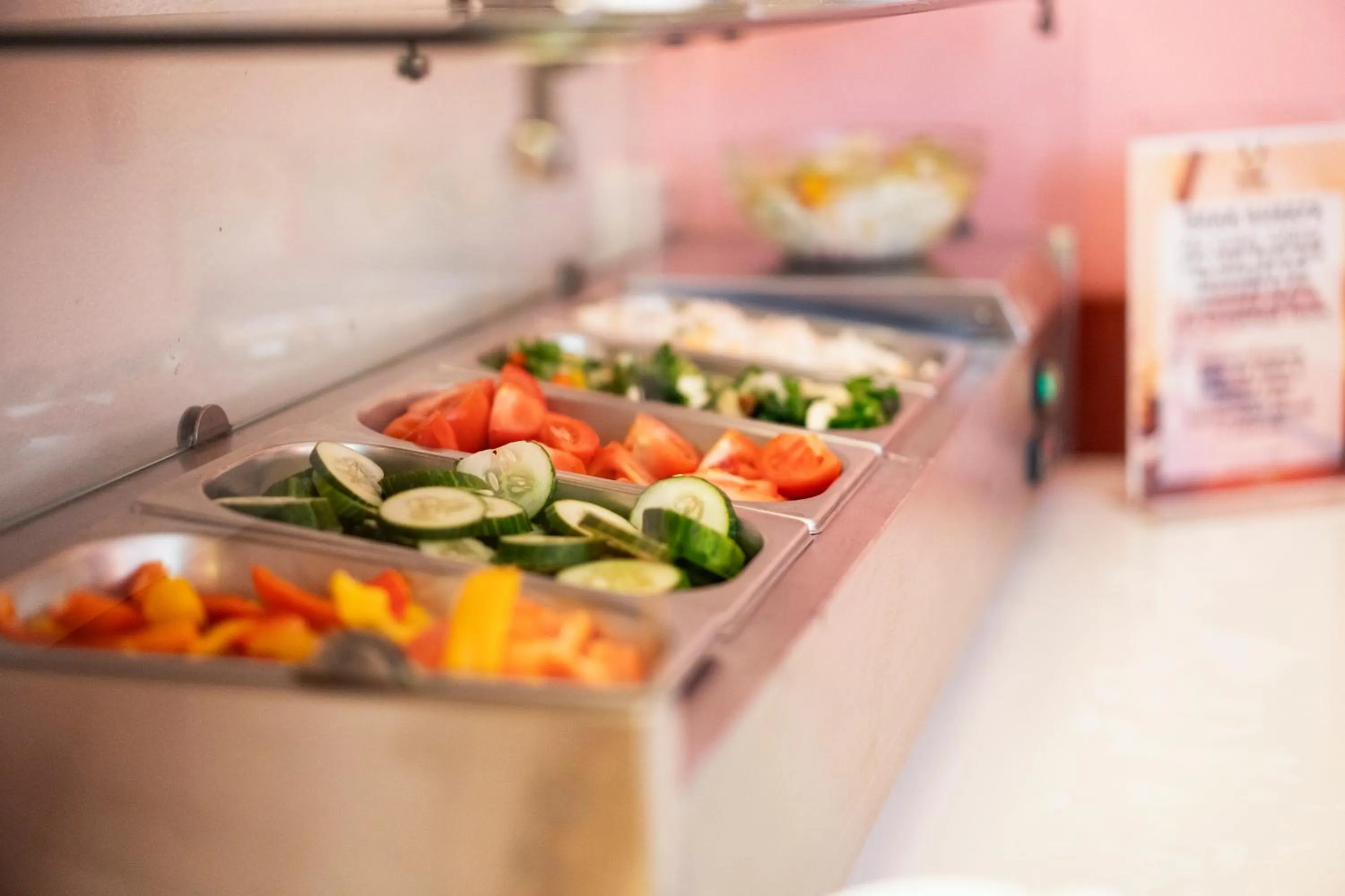 Buffet breakfast in Hotel Raffaello Prague