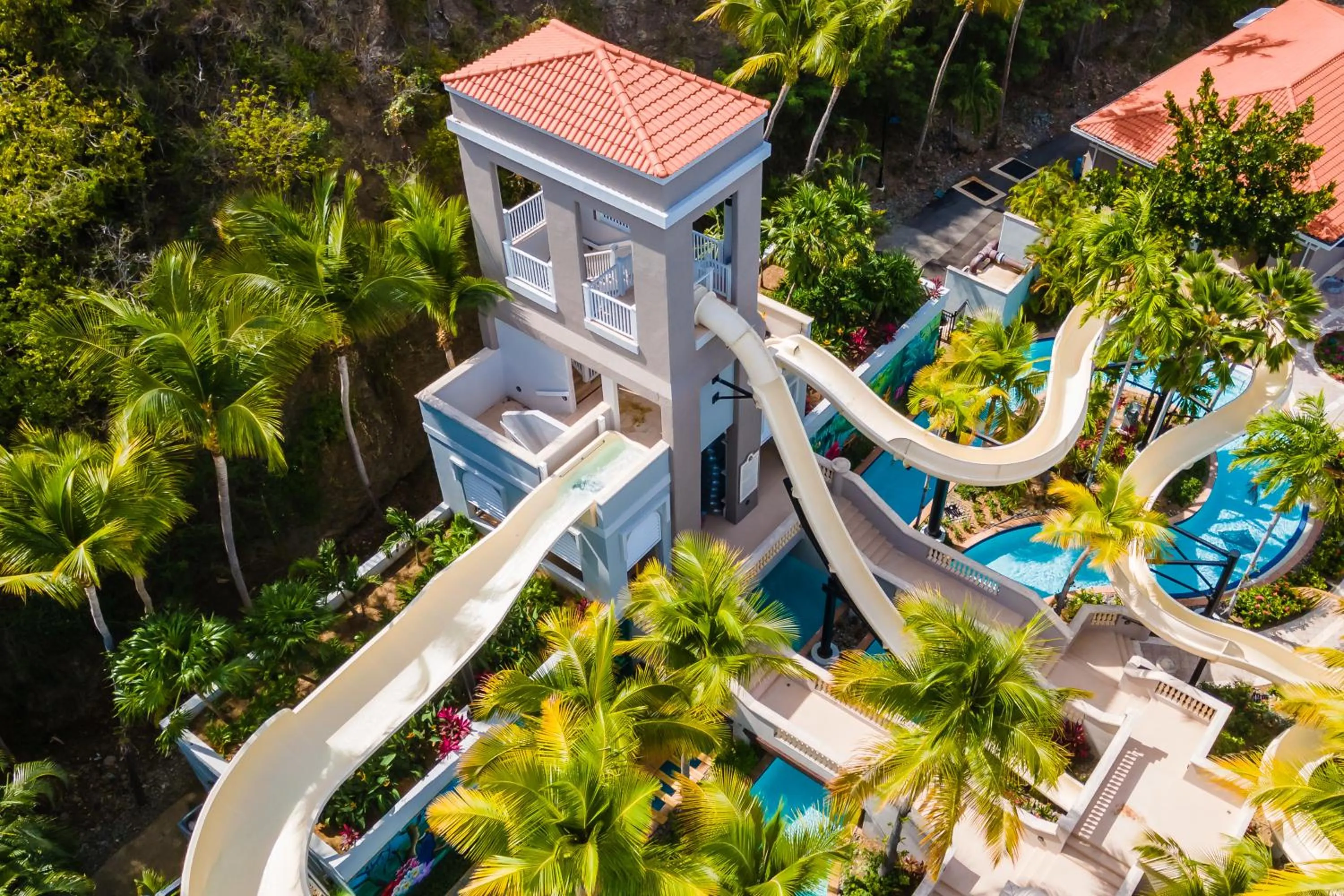 Aqua park in Las Casitas Village at El Conquistador