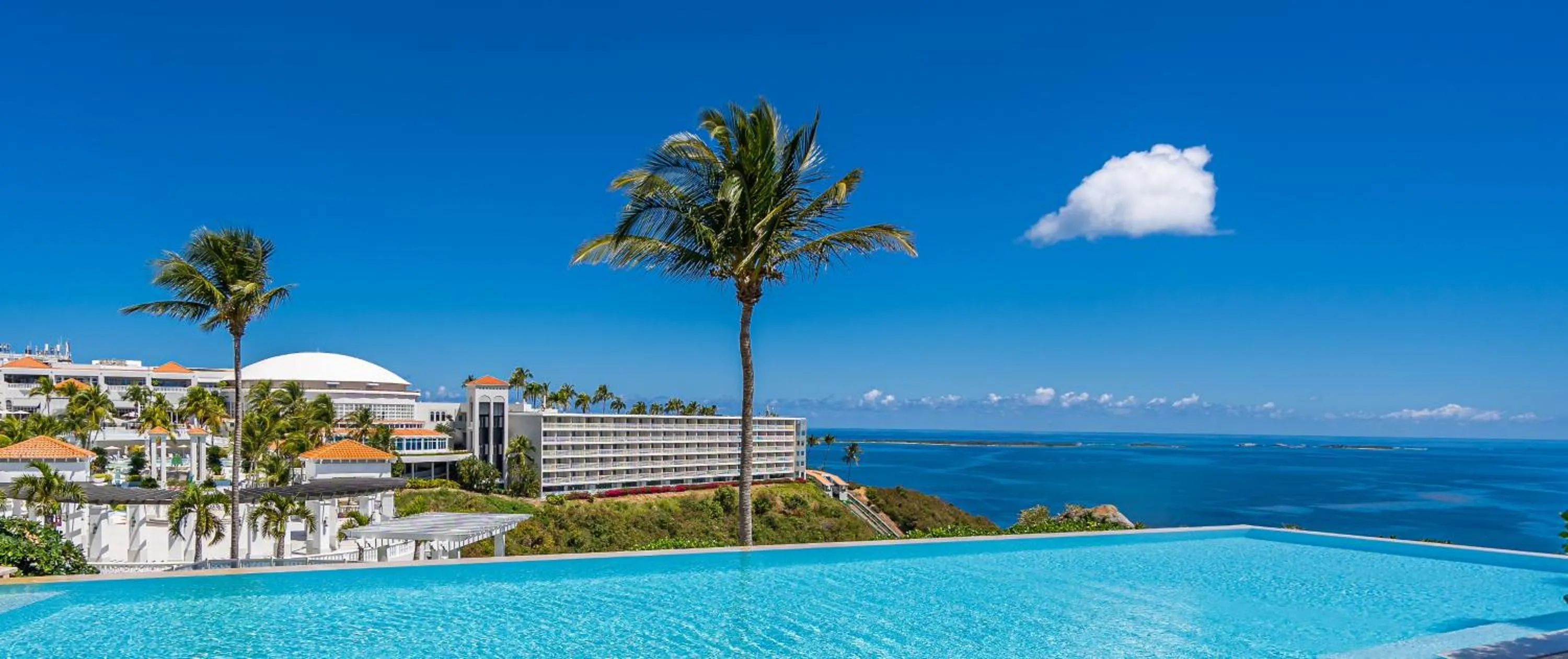 Pool view in Las Casitas Village at El Conquistador