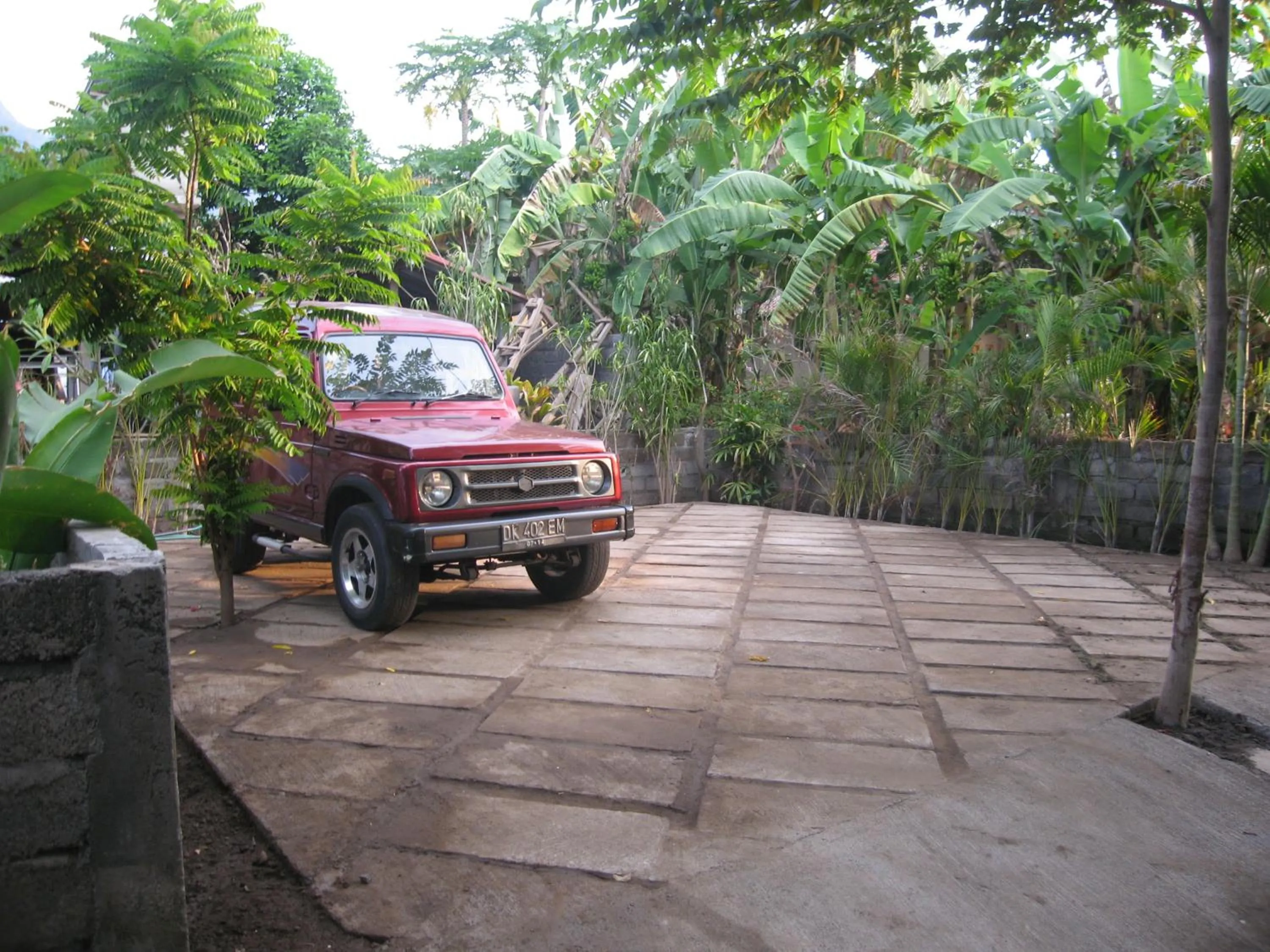 Decorative detail in Magus Homestay