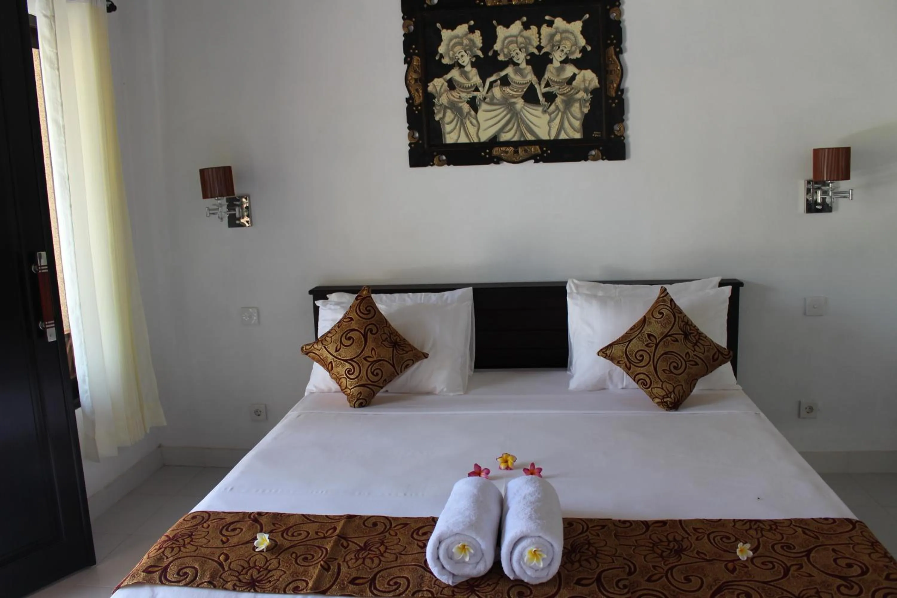 Bed in Magus Homestay