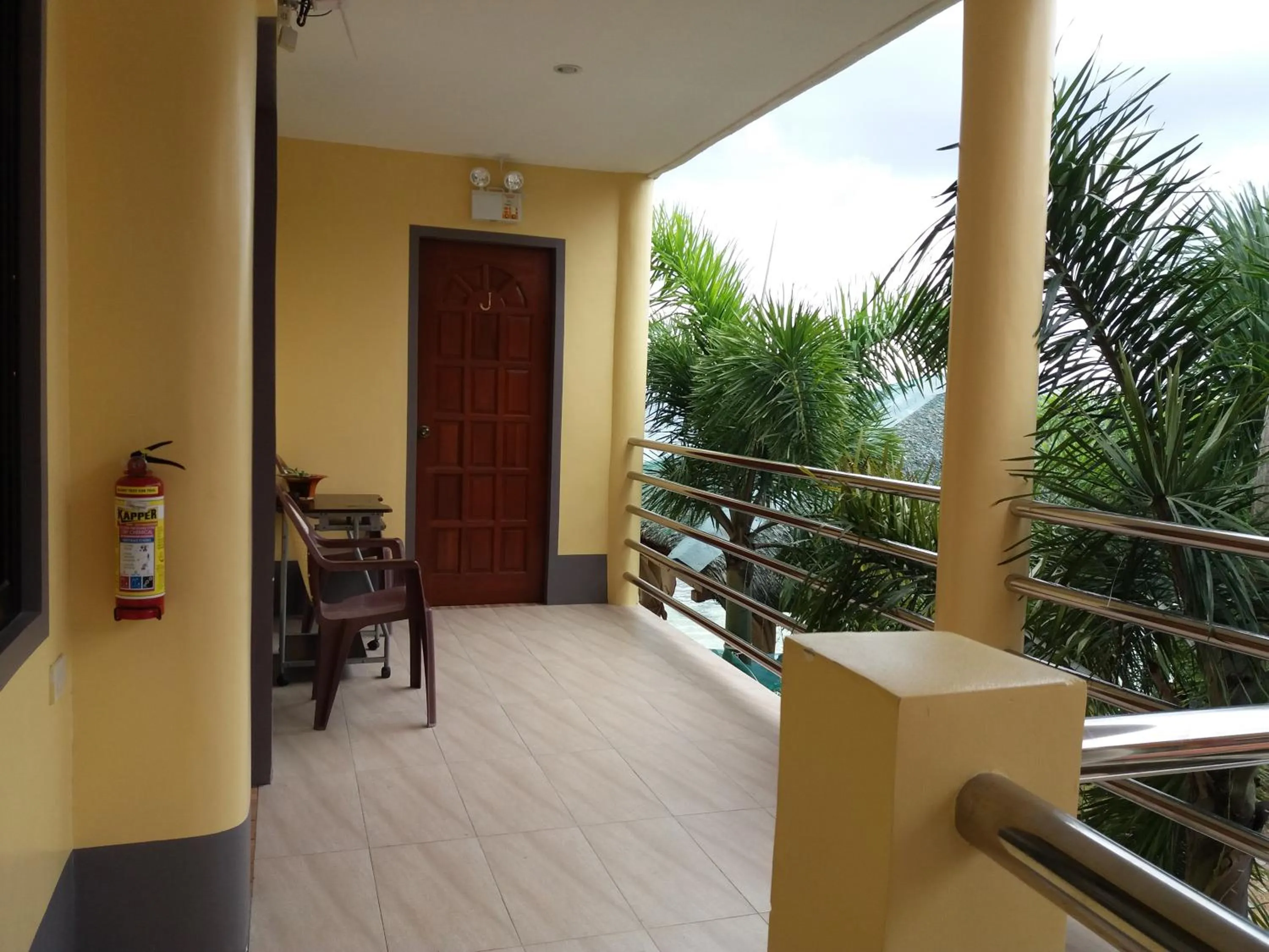 Balcony/Terrace in Sascha's Resort Oslob