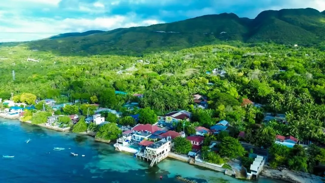 Bird's eye view in Sascha's Resort Oslob