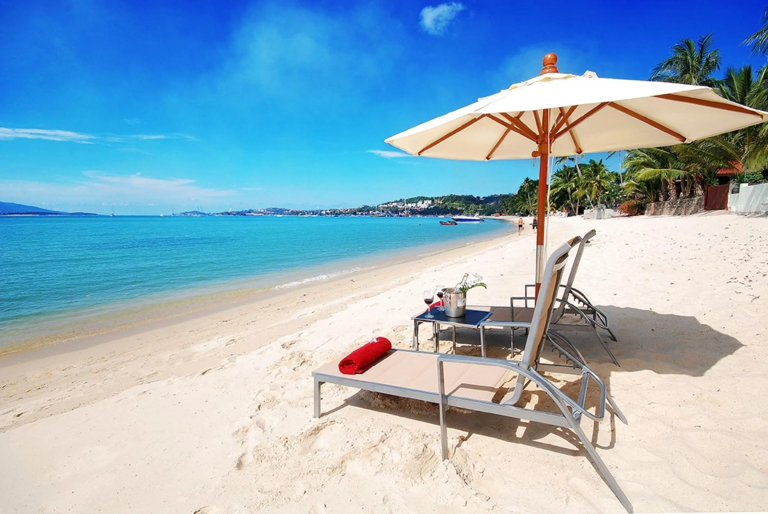 Beach in Villa Labaron