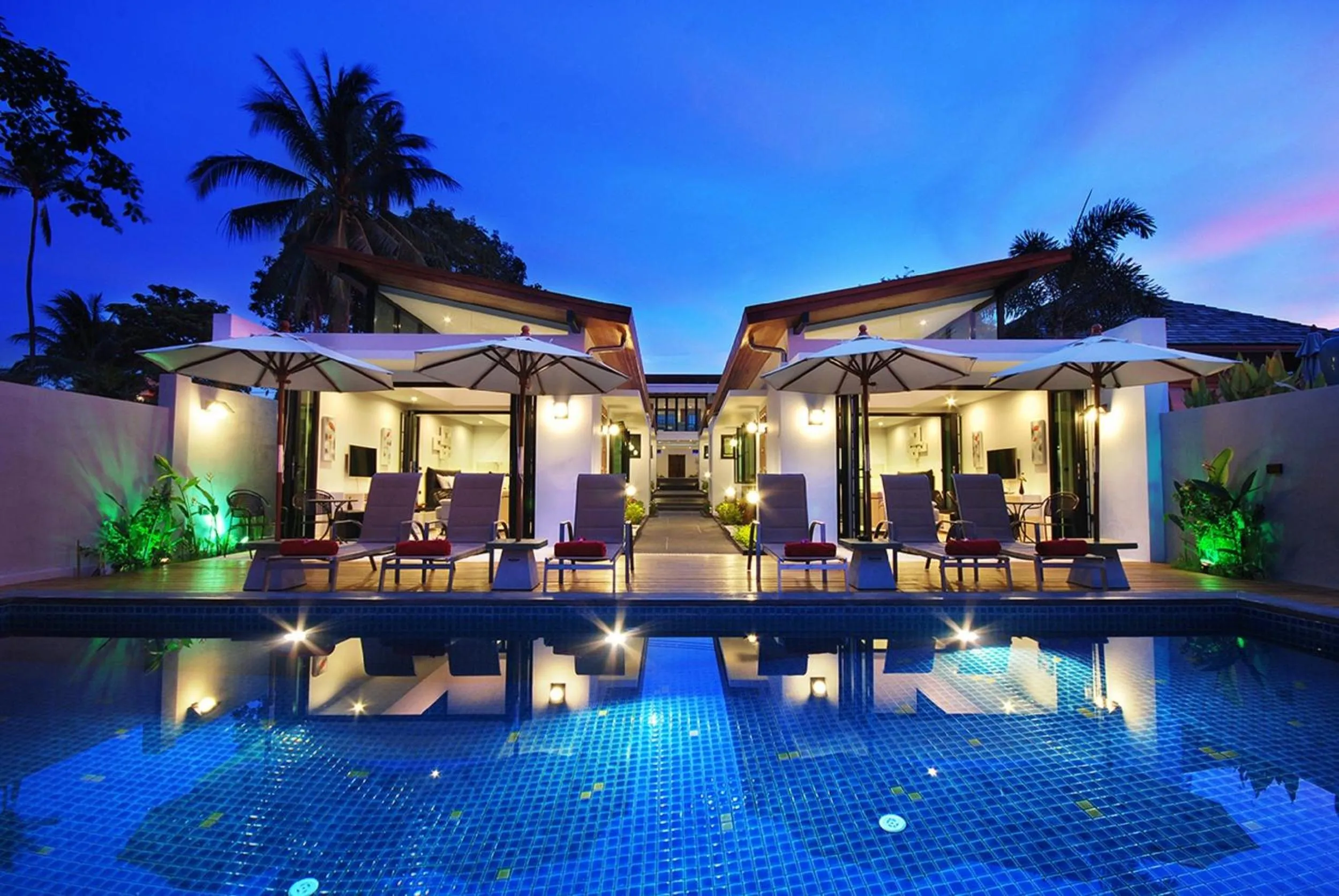 Night in Villa Labaron