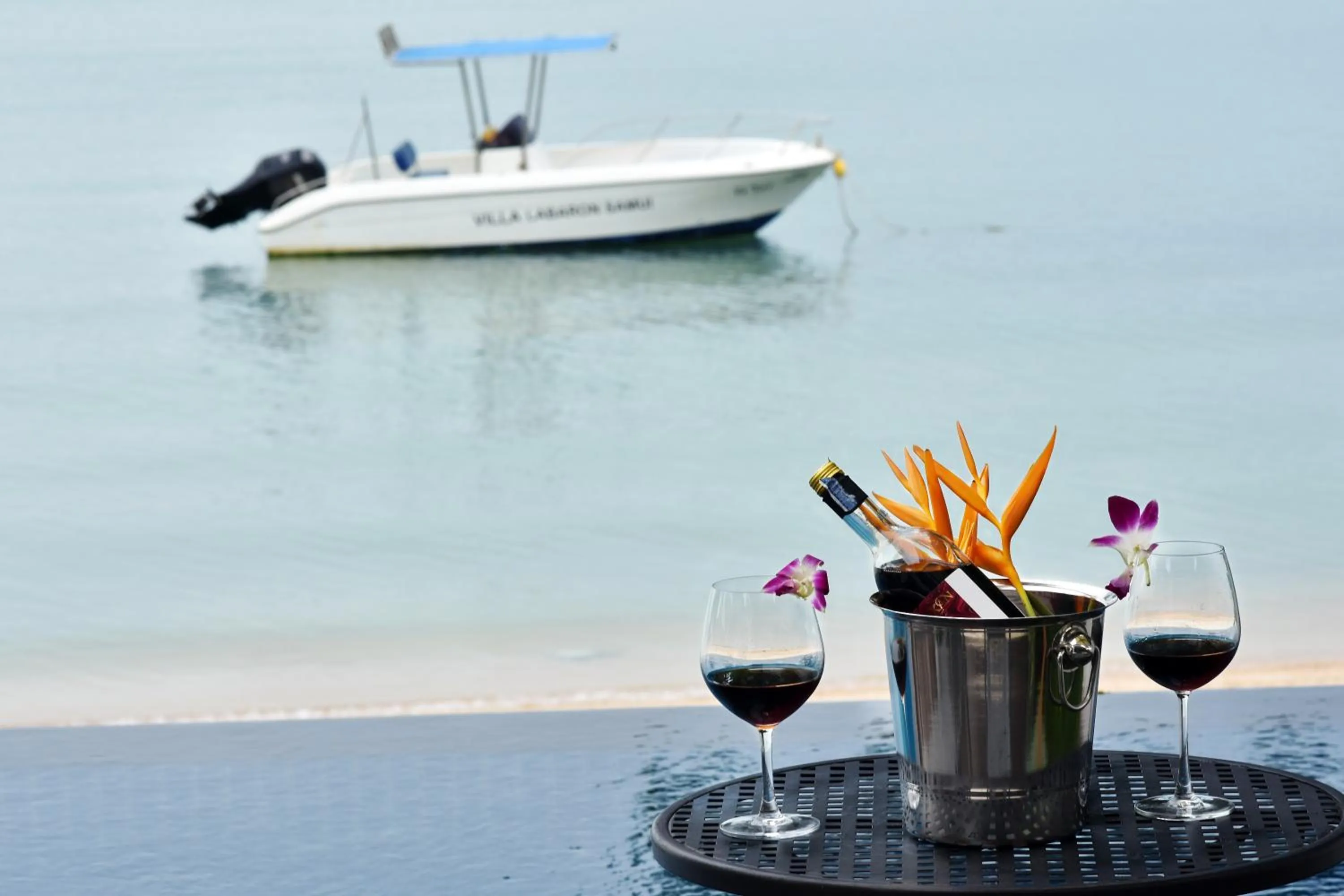 Beach in Villa Labaron