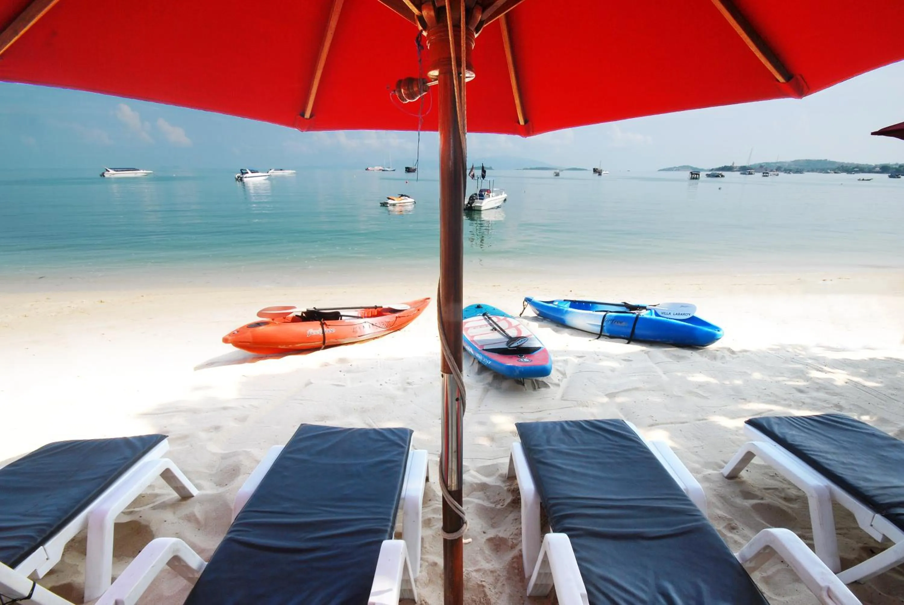Beach in Villa Labaron