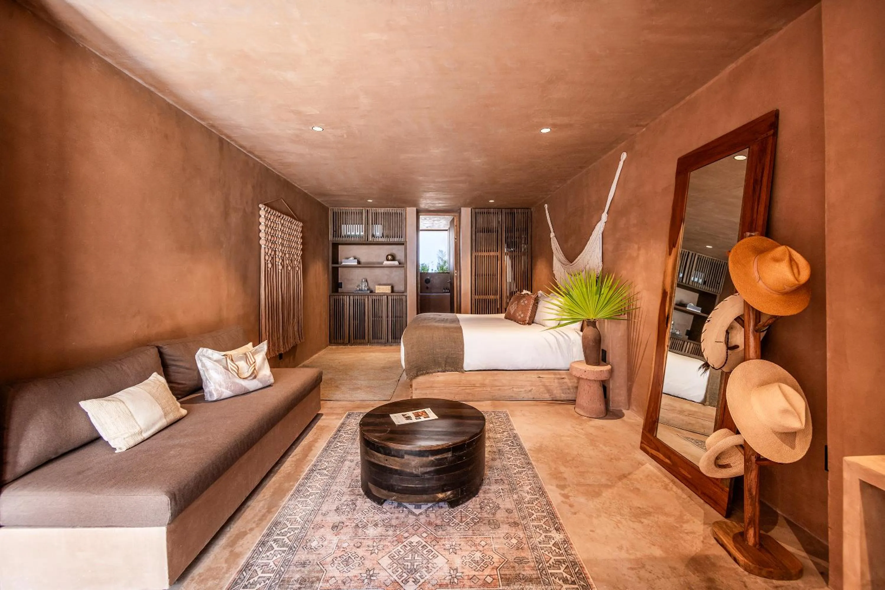 Living room in Xela Tulum, a Member of Design Hotels