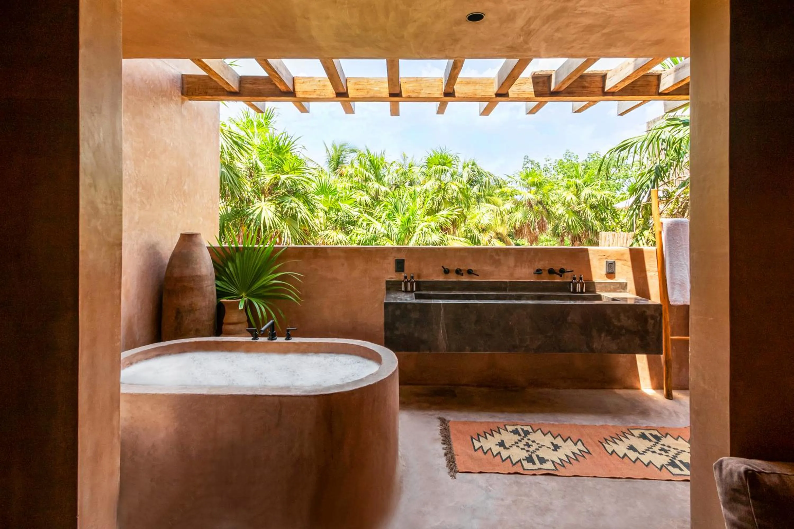 Bath in Xela Tulum, a Member of Design Hotels
