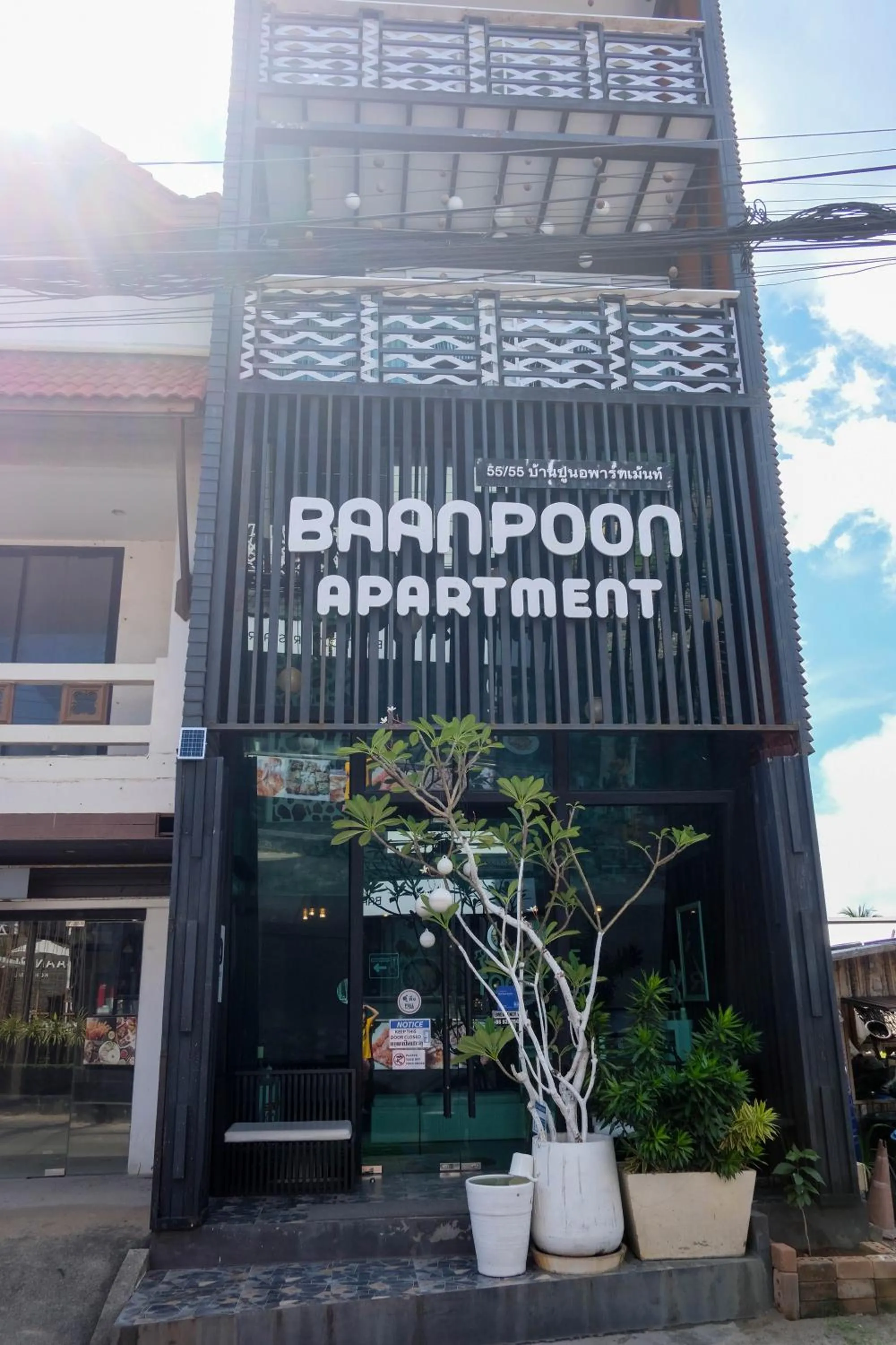 Property building in Baanpoon Apartment