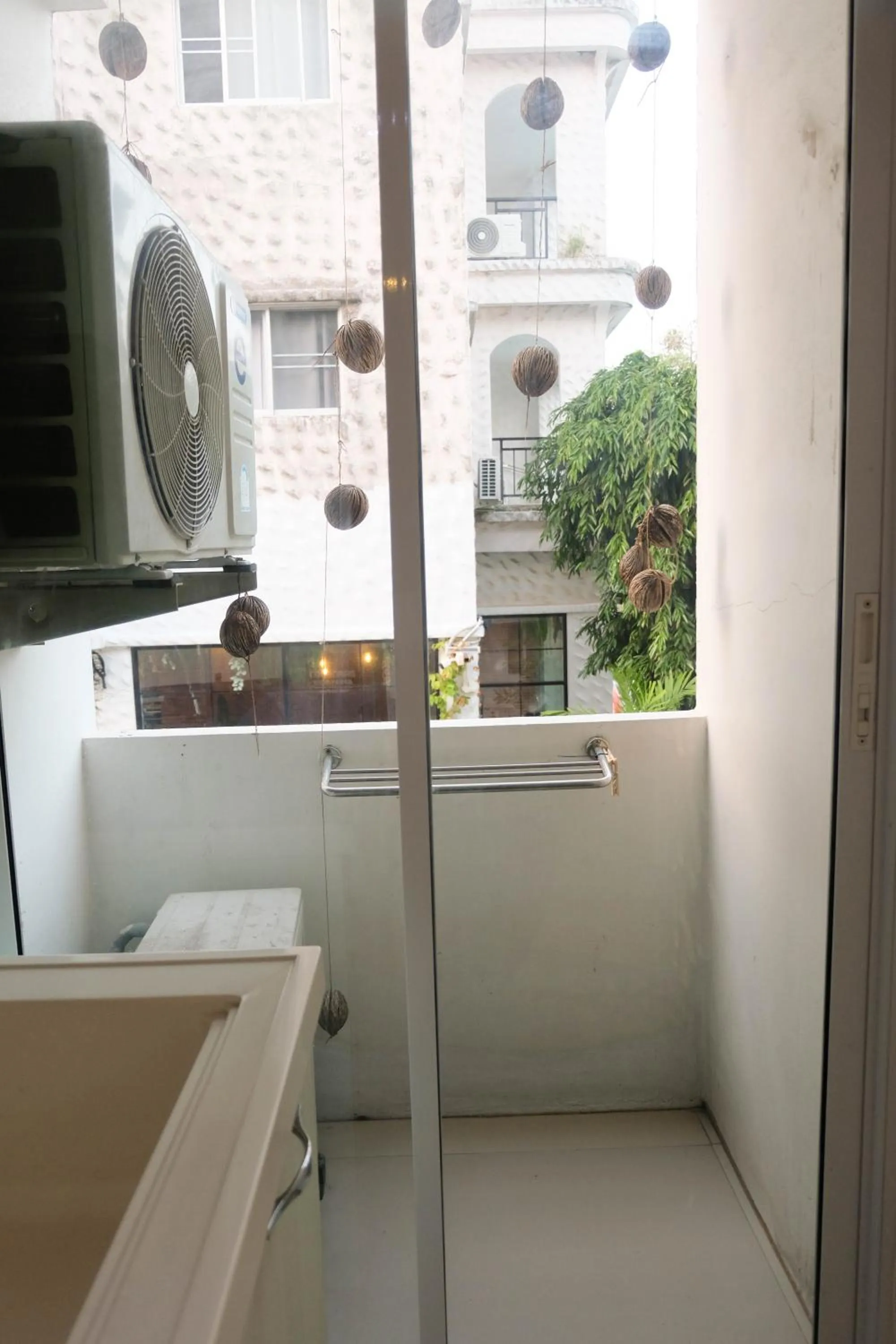 Patio in Baanpoon Apartment