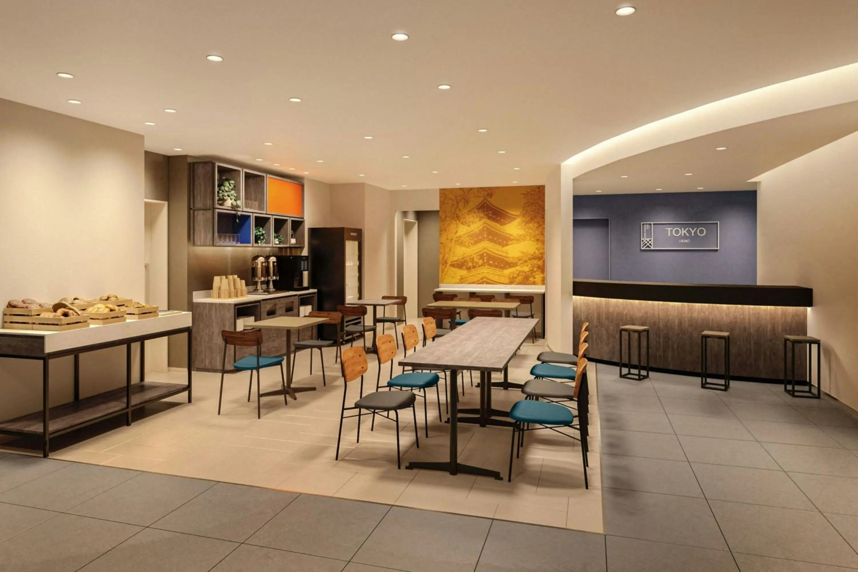 Lobby or reception in Four Points Flex by Sheraton Tokyo Ueno